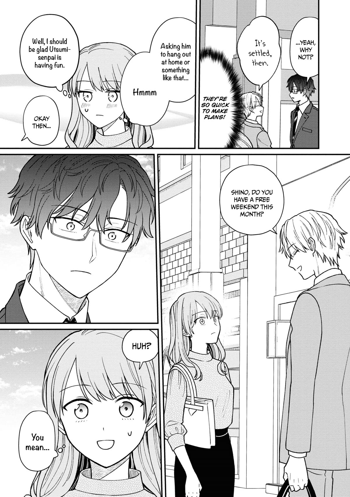The New-Hire Who Could "Read" Emotions and the Unsociable Senpai Chapter 36 page 4 - Chapter 36