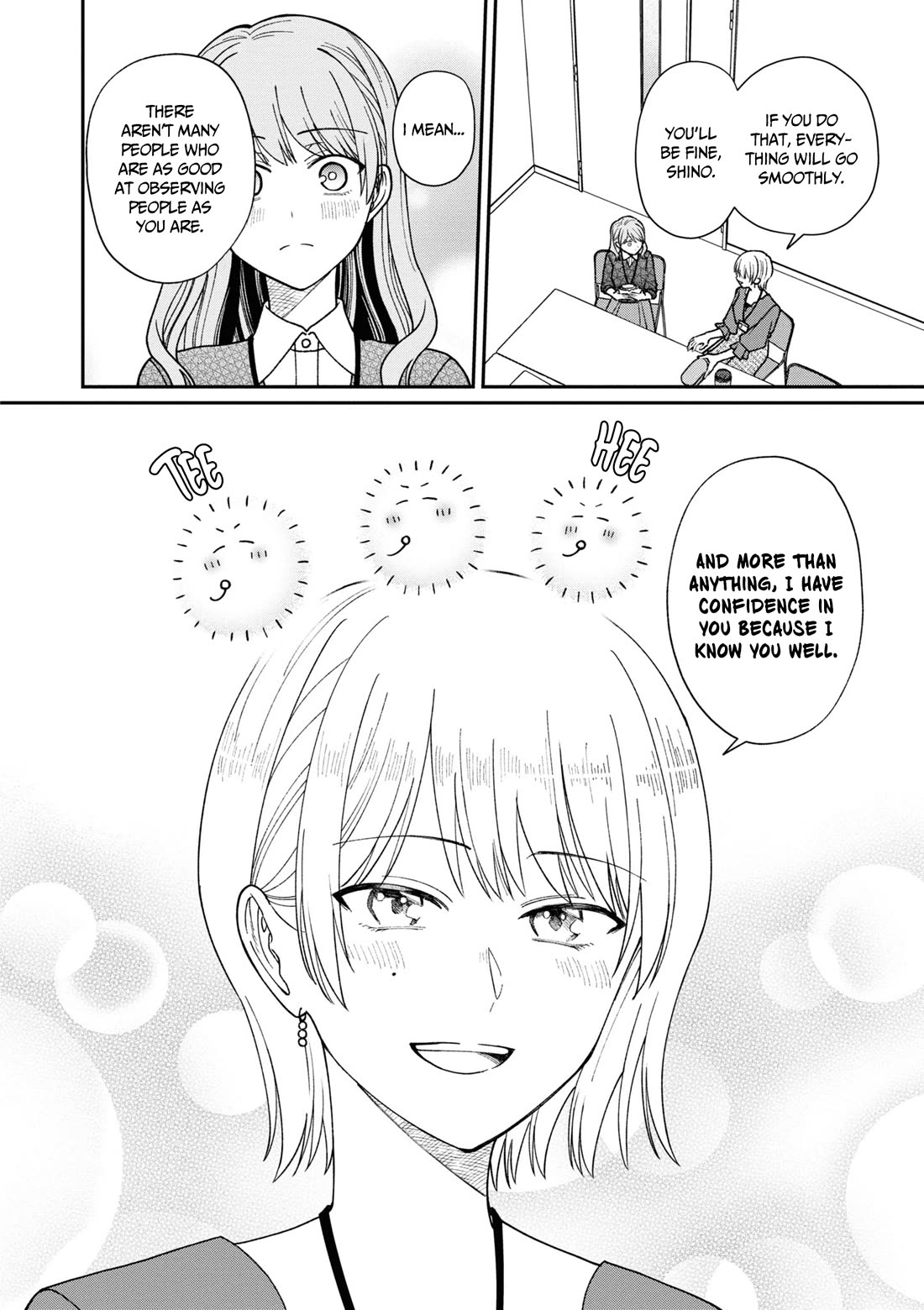 The New-Hire Who Could "Read" Emotions and the Unsociable Senpai Chapter 39 page 7 - Chapter 39