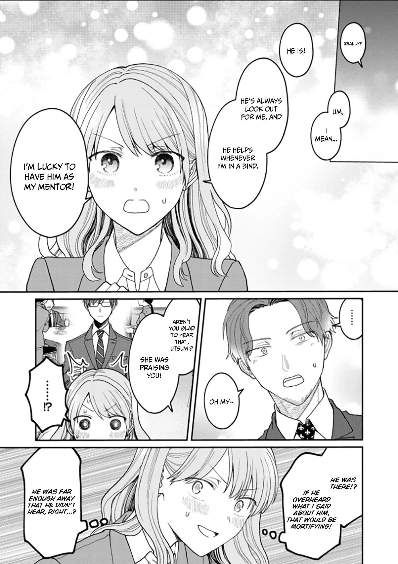 The New-Hire Who Could "Read" Emotions and the Unsociable Senpai Chapter 4 page 3 - Chapter 4