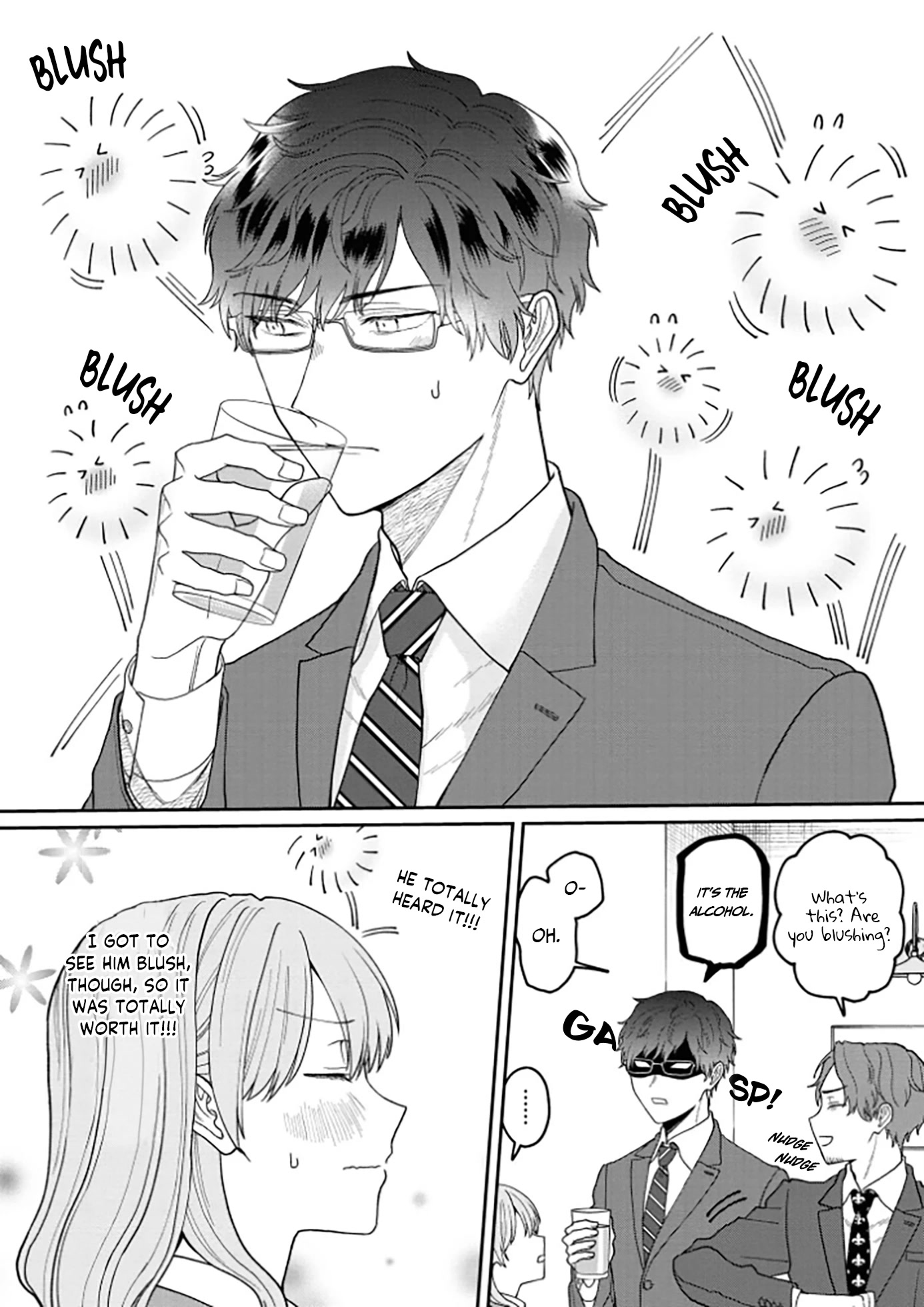 The New-Hire Who Could "Read" Emotions and the Unsociable Senpai Chapter 4 page 4 - Chapter 4