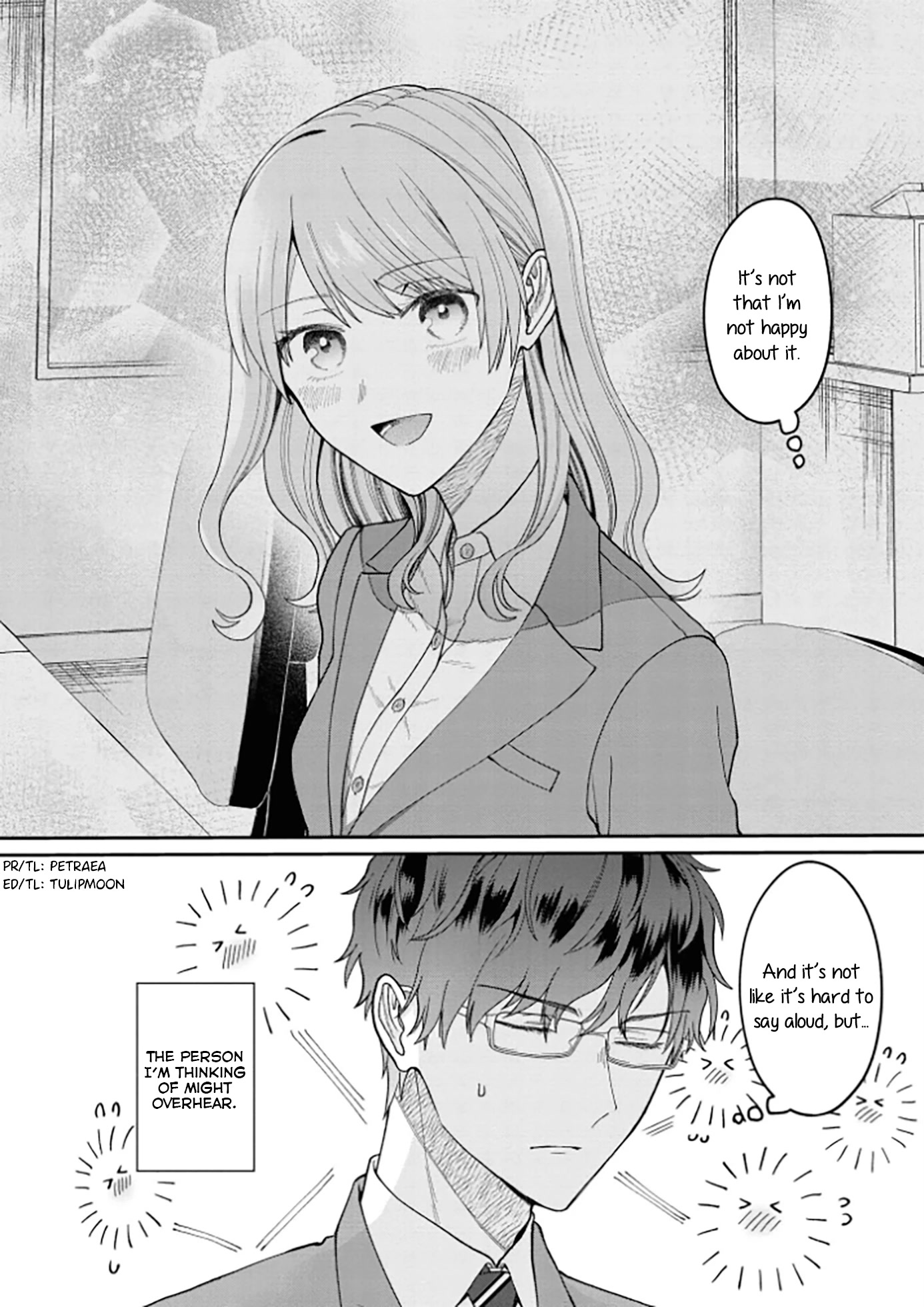 The New-Hire Who Could "Read" Emotions and the Unsociable Senpai Chapter 4 page 6 - Chapter 4