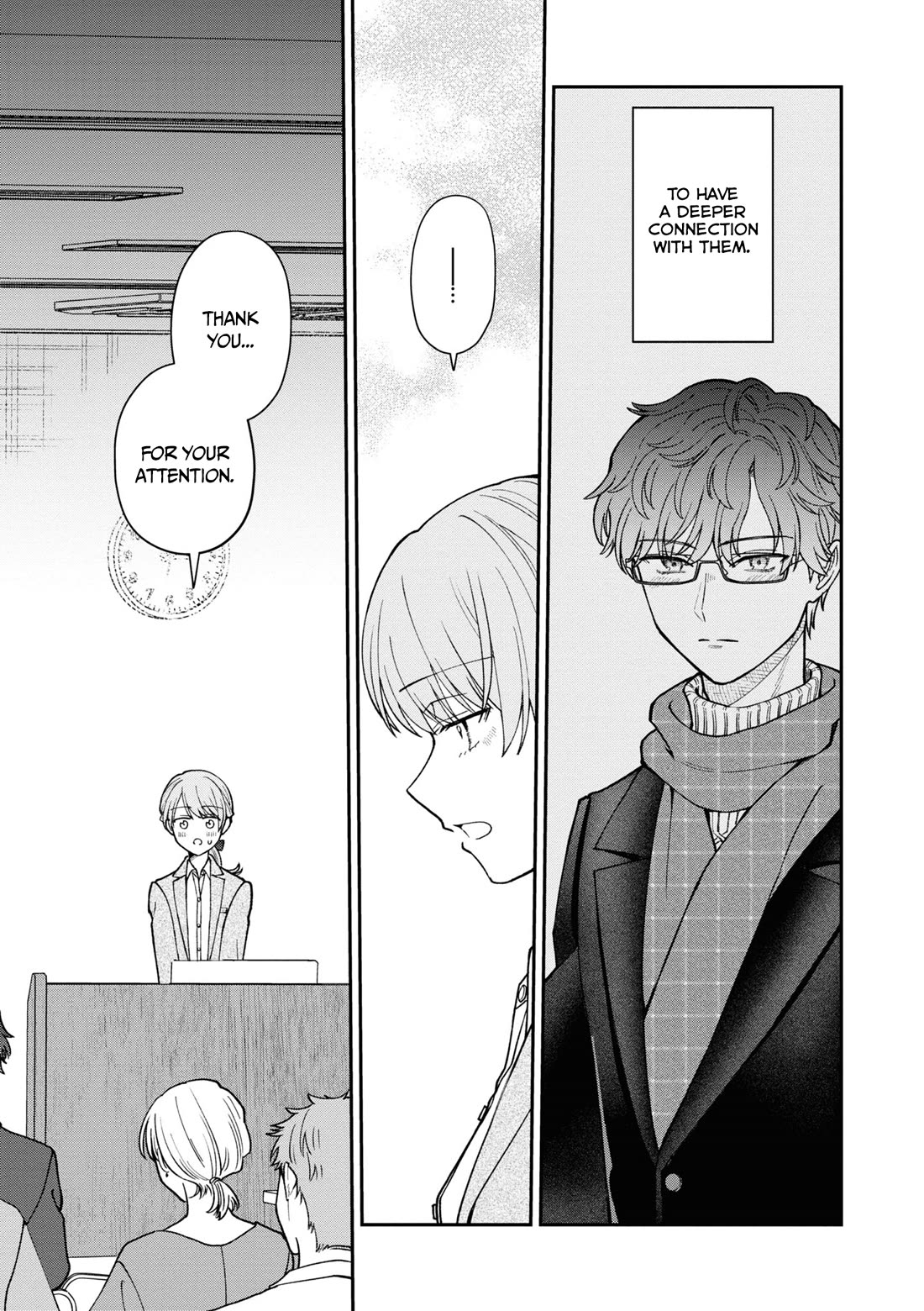 The New-Hire Who Could "Read" Emotions and the Unsociable Senpai Chapter 40 page 12 - Chapter 40