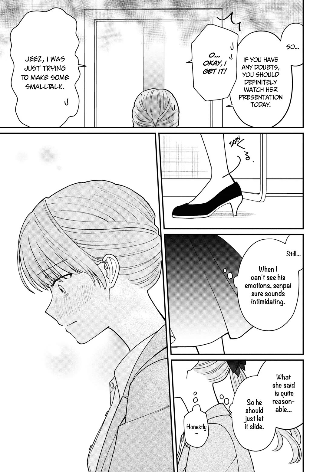 The New-Hire Who Could "Read" Emotions and the Unsociable Senpai Chapter 40 page 8 - Chapter 40