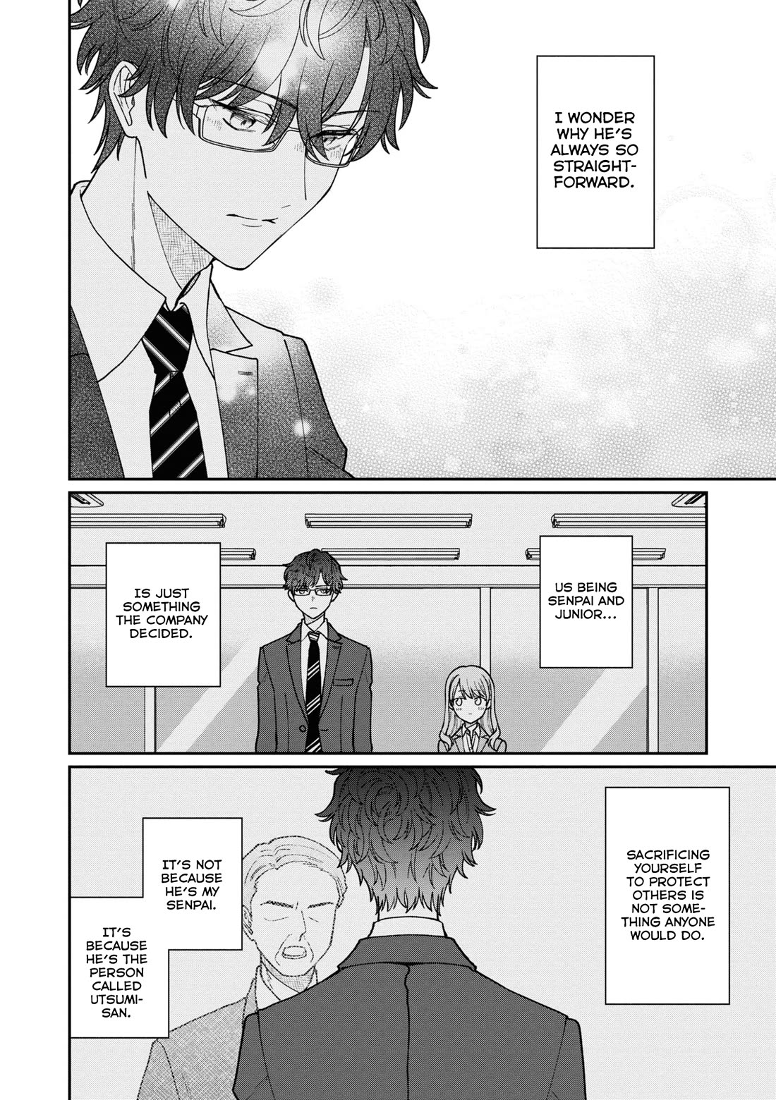 The New-Hire Who Could "Read" Emotions and the Unsociable Senpai Chapter 40 page 9 - Chapter 40