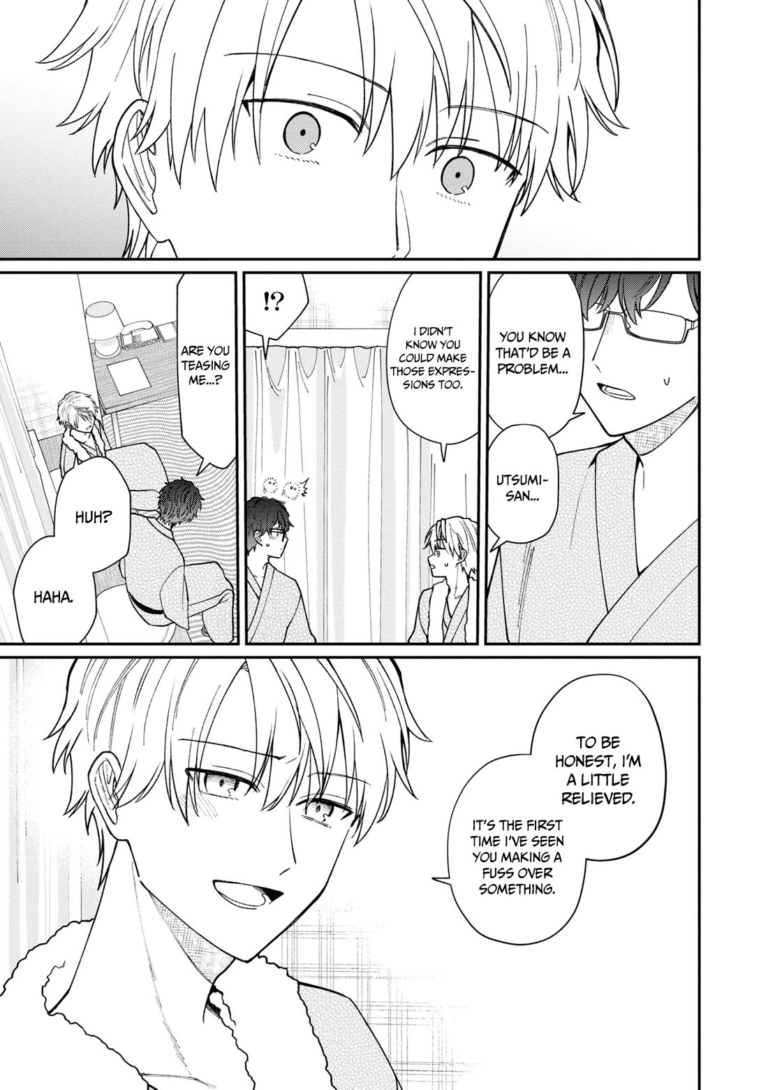 The New-Hire Who Could "Read" Emotions and the Unsociable Senpai Chapter 42.5 page 12 - Chapter 42.5