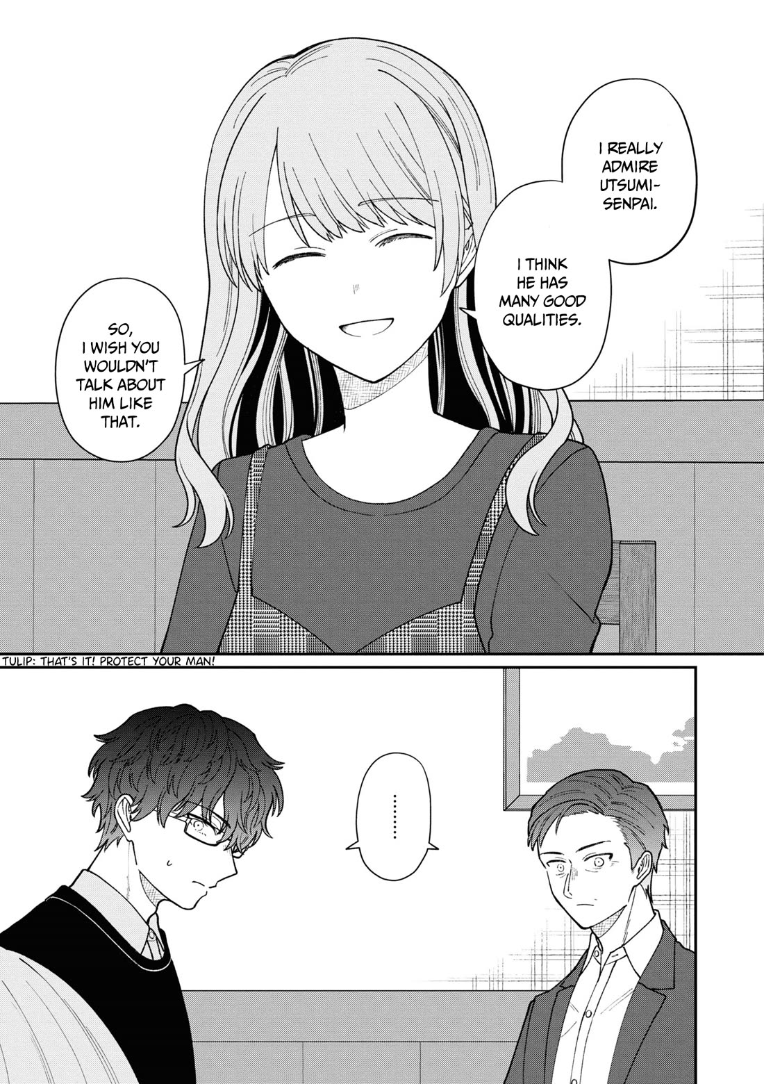 The New-Hire Who Could "Read" Emotions and the Unsociable Senpai Chapter 42 page 12 - Chapter 42