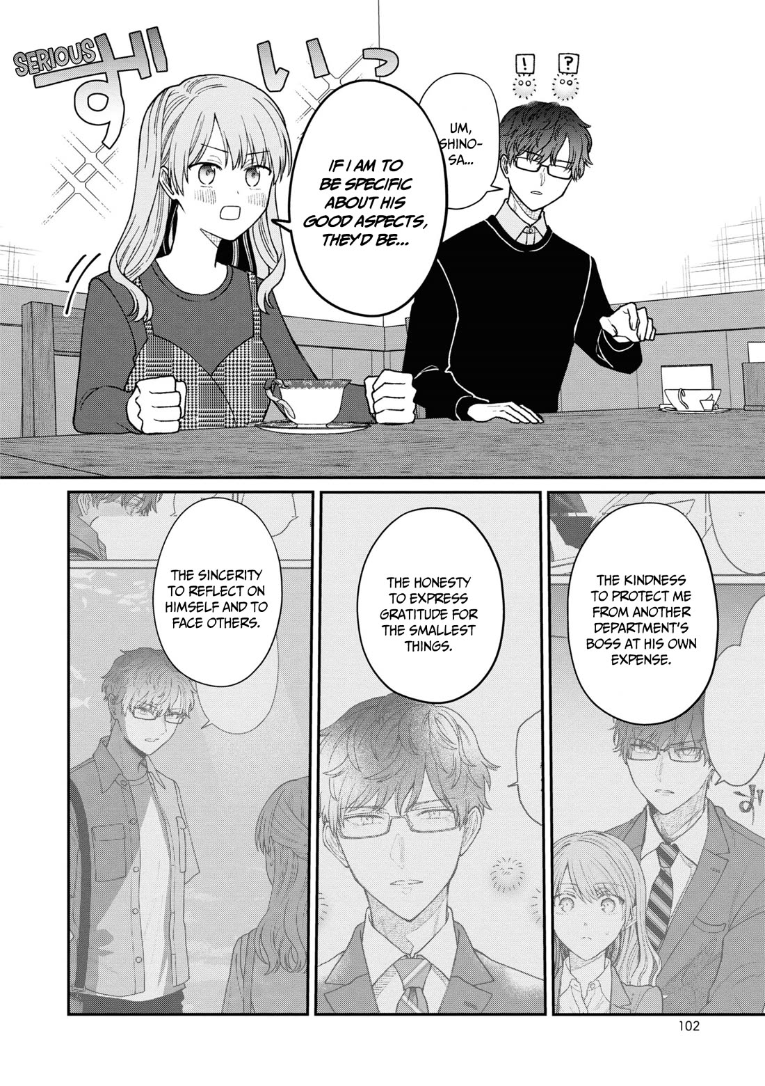 The New-Hire Who Could "Read" Emotions and the Unsociable Senpai Chapter 42 page 13 - Chapter 42