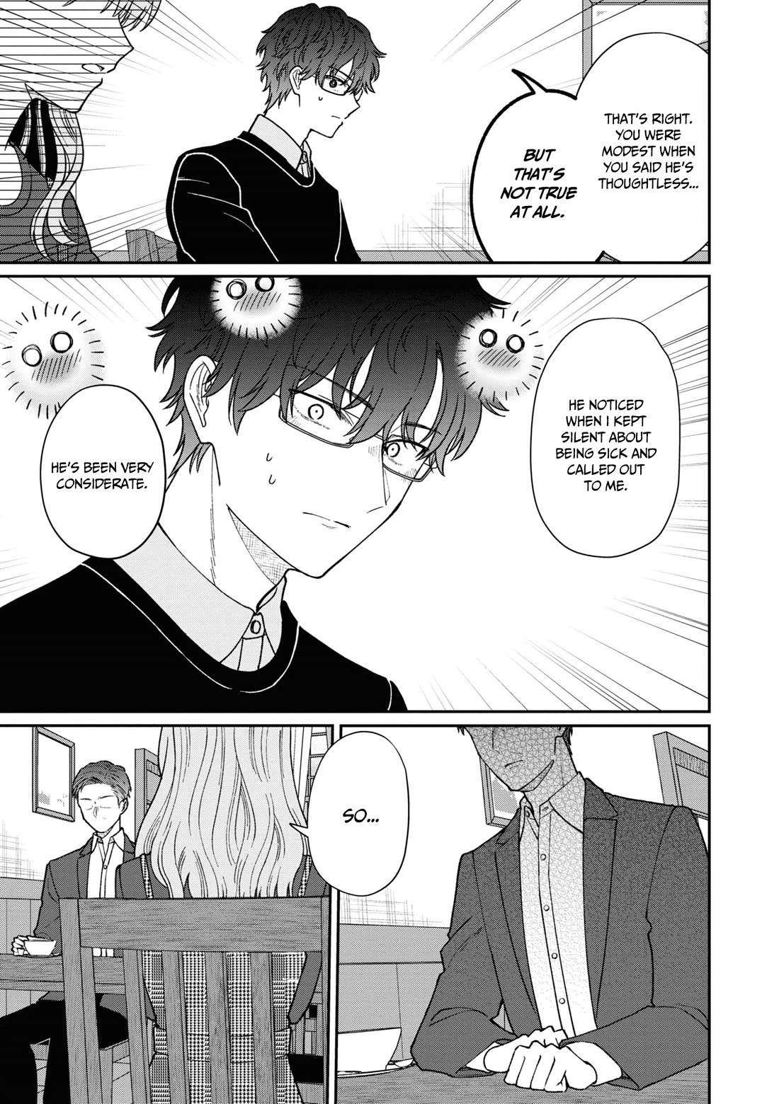 The New-Hire Who Could "Read" Emotions and the Unsociable Senpai Chapter 42 page 14 - Chapter 42