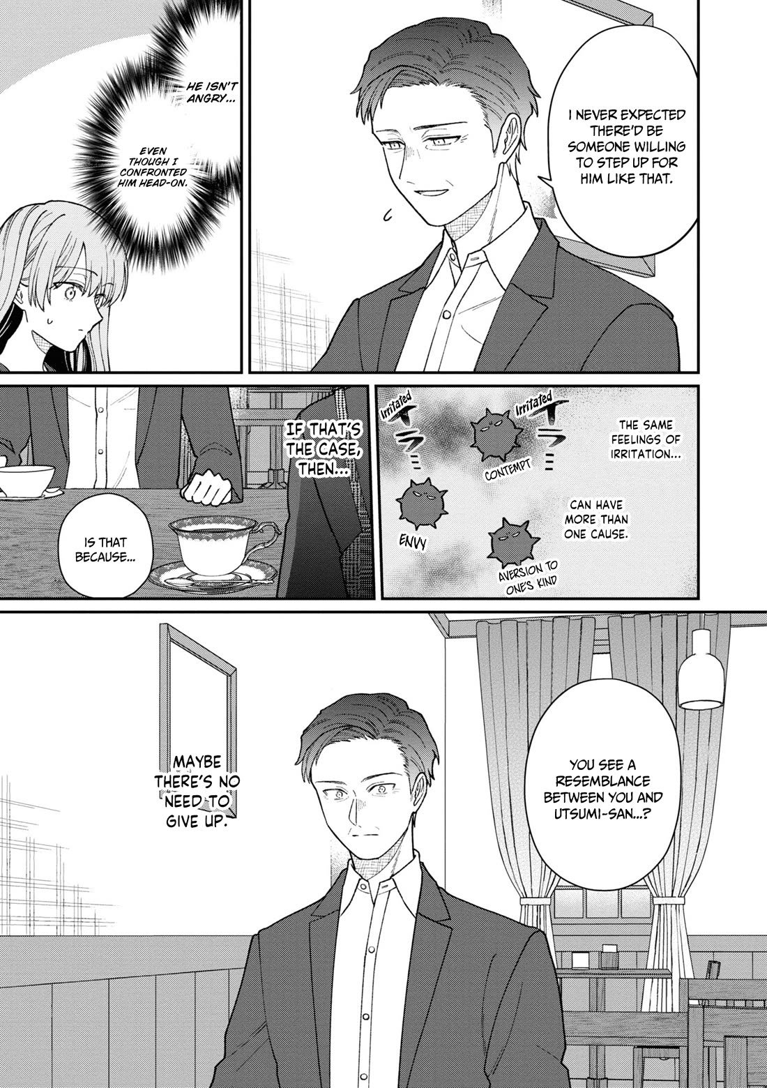 The New-Hire Who Could "Read" Emotions and the Unsociable Senpai Chapter 42 page 18 - Chapter 42