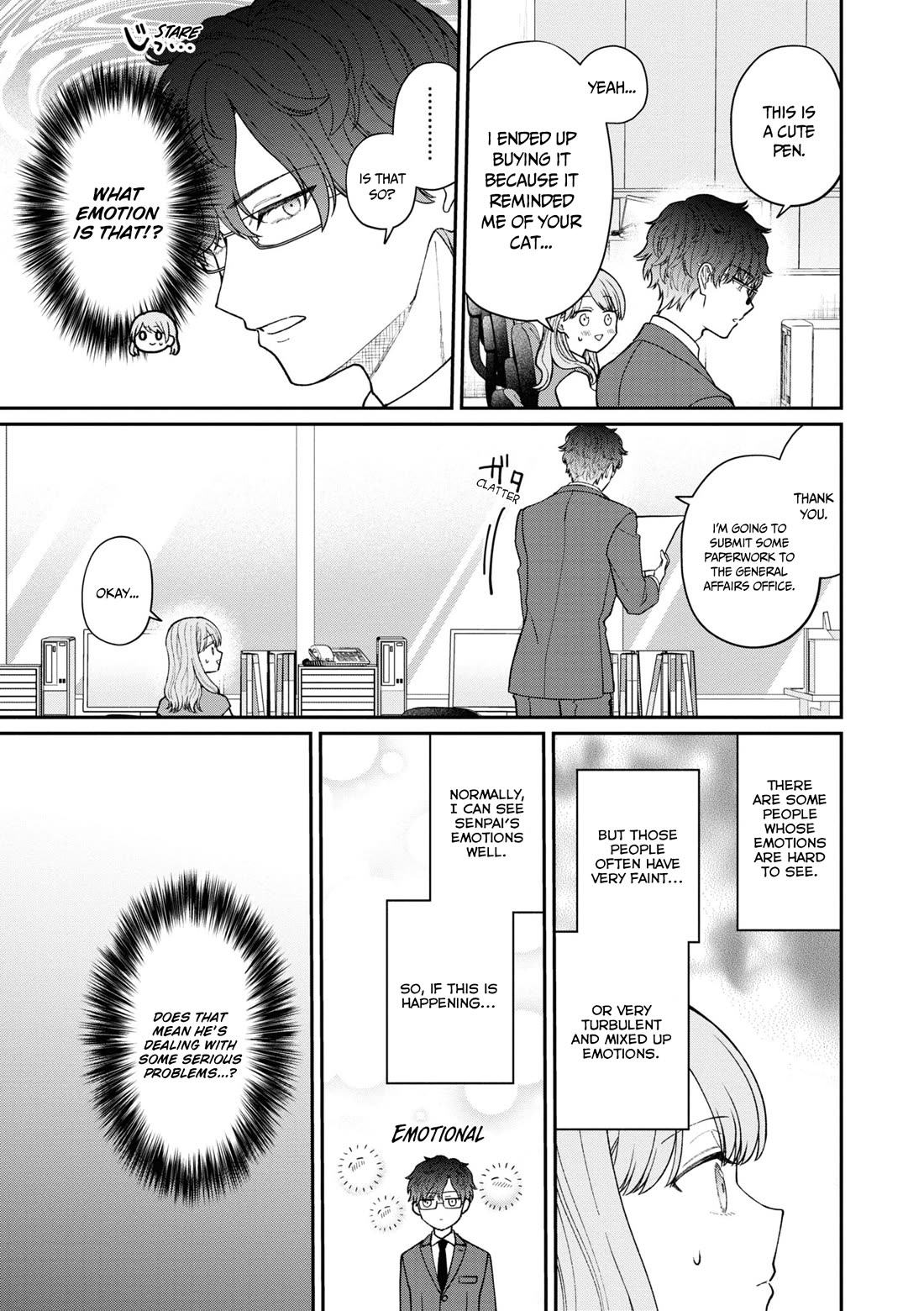 The New-Hire Who Could "Read" Emotions and the Unsociable Senpai Chapter 46 page 4 - Chapter 46