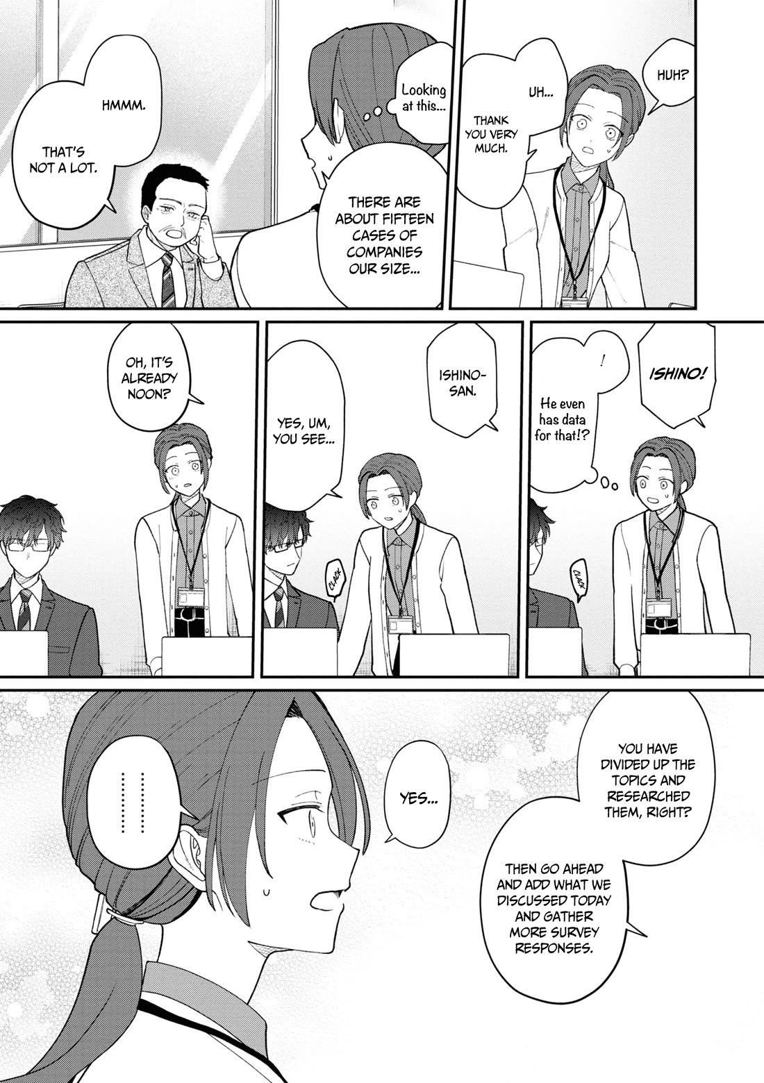 The New-Hire Who Could "Read" Emotions and the Unsociable Senpai Chapter 48 page 8 - Chapter 48