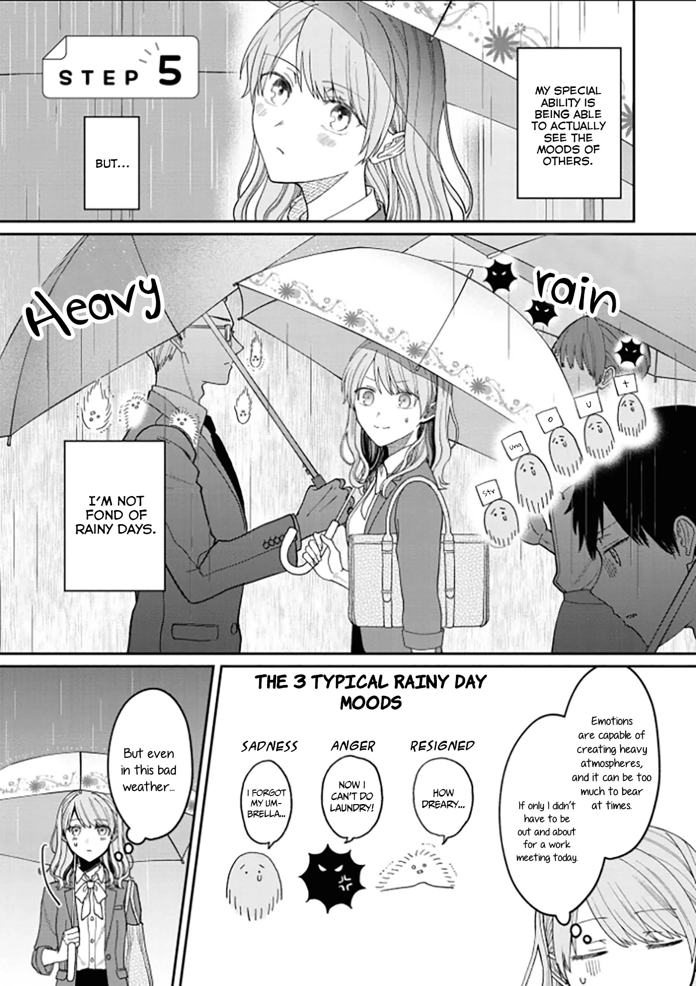 The New-Hire Who Could "Read" Emotions and the Unsociable Senpai Chapter 5 page 1 - Chapter 5