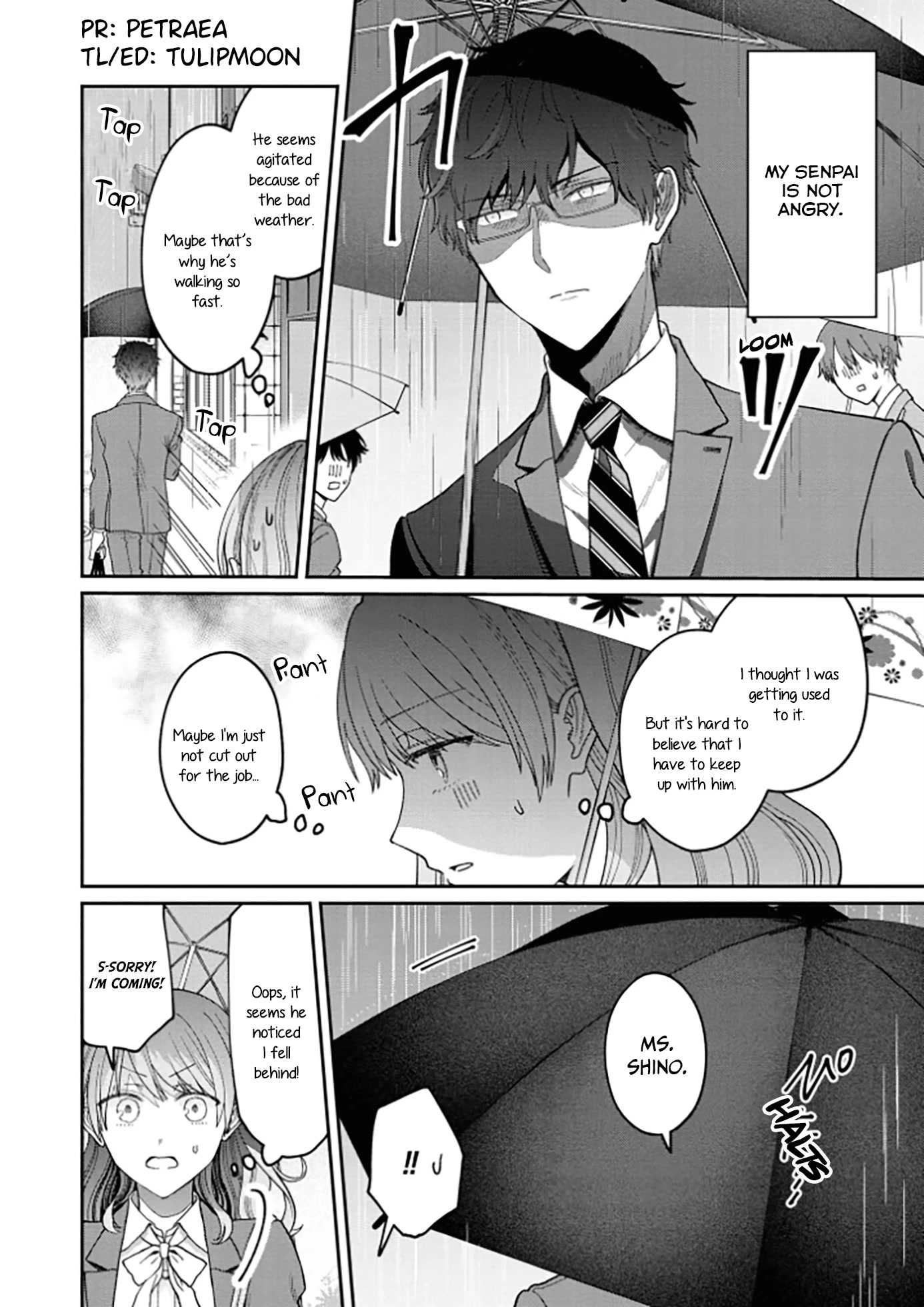 The New-Hire Who Could "Read" Emotions and the Unsociable Senpai Chapter 5 page 2 - Chapter 5