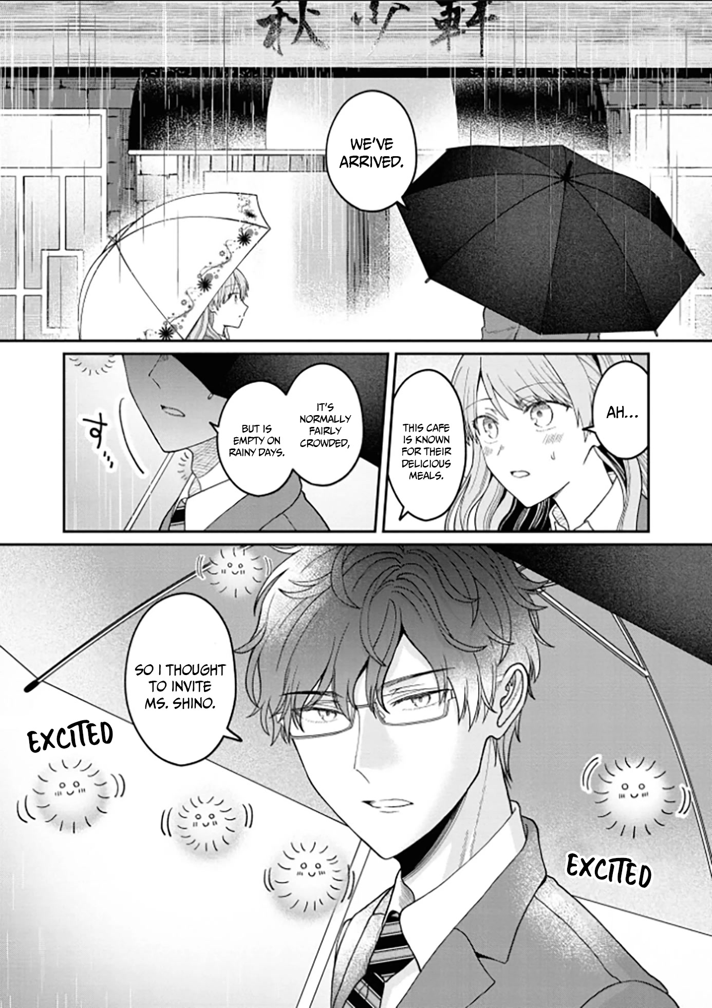 The New-Hire Who Could "Read" Emotions and the Unsociable Senpai Chapter 5 page 3 - Chapter 5