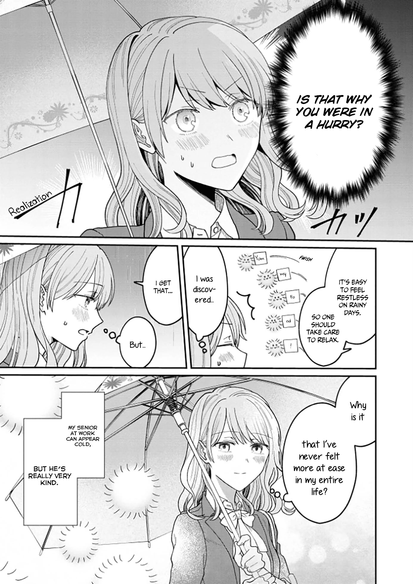 The New-Hire Who Could "Read" Emotions and the Unsociable Senpai Chapter 5 page 4 - Chapter 5