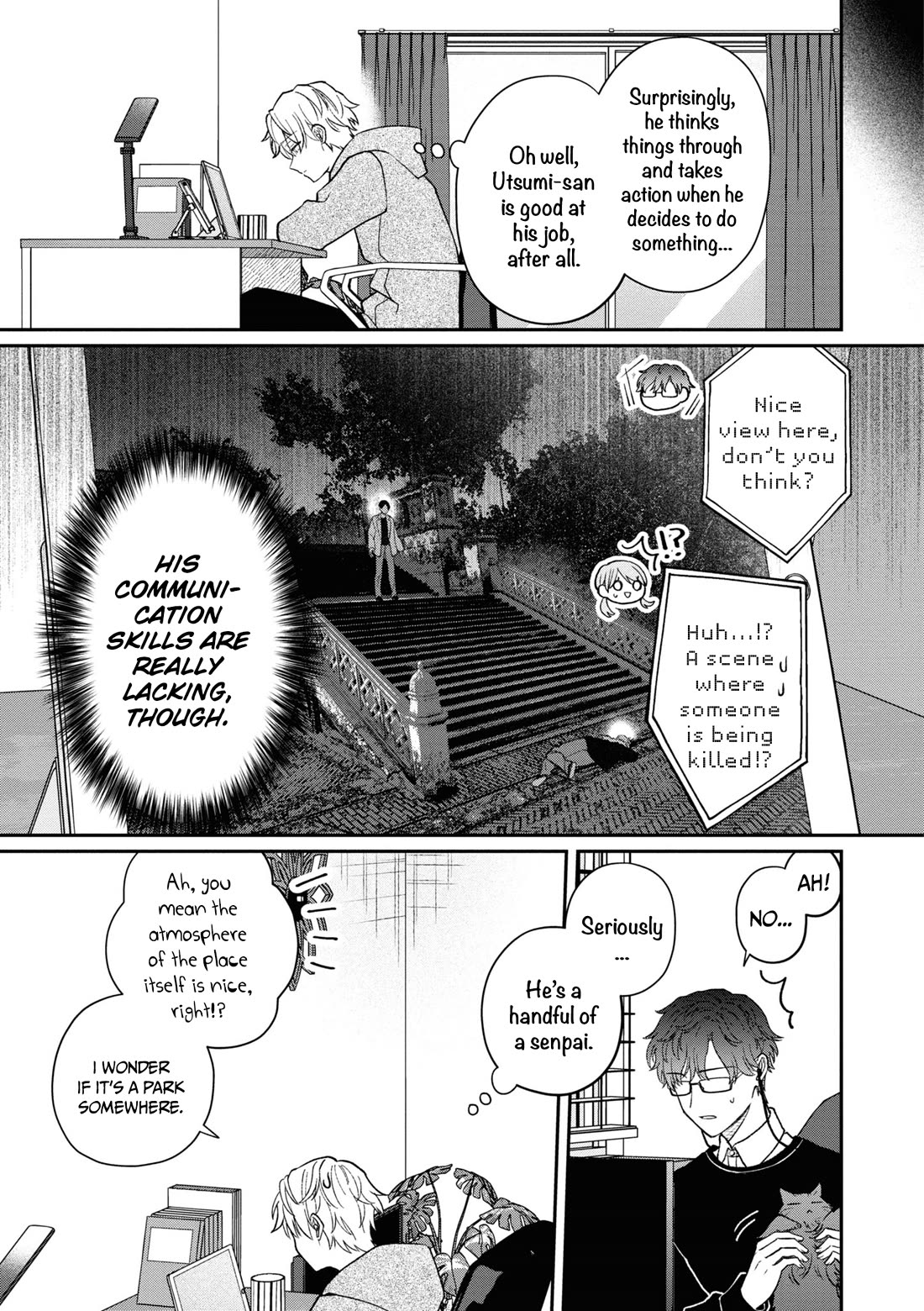The New-Hire Who Could "Read" Emotions and the Unsociable Senpai Chapter 51 page 8 - Chapter 51