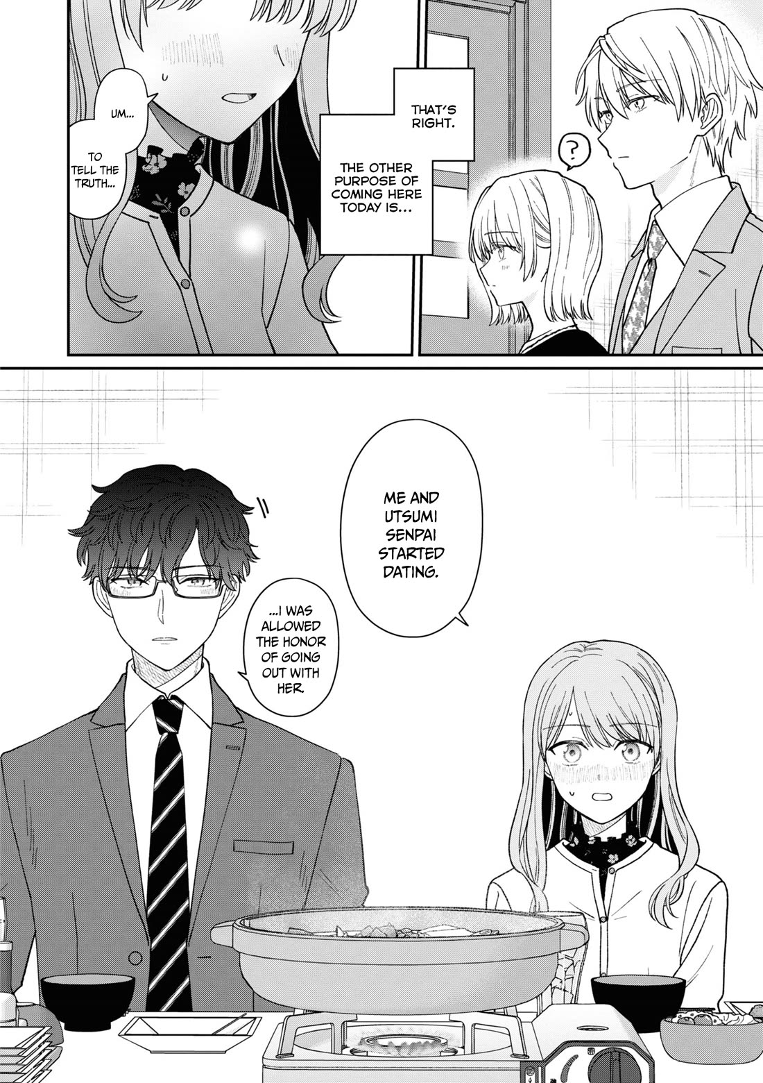 The New-Hire Who Could "Read" Emotions and the Unsociable Senpai Chapter 54.5 page 3 - Chapter 54.5