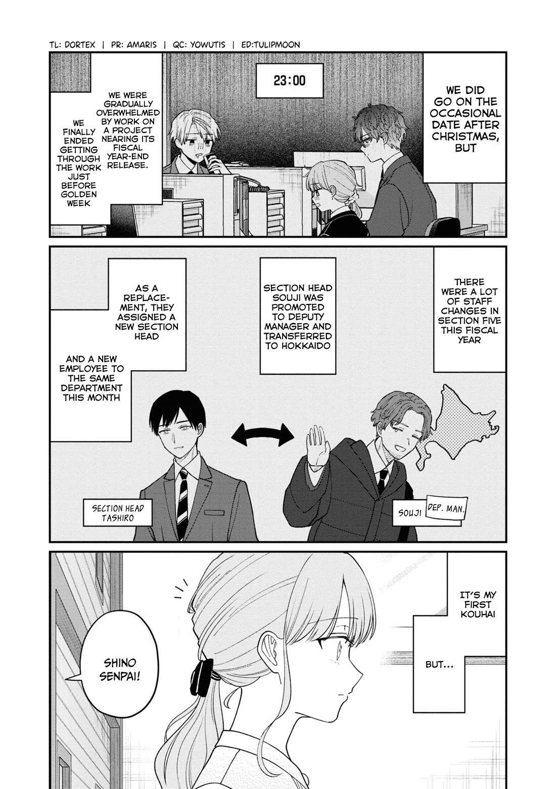 The New-Hire Who Could "Read" Emotions and the Unsociable Senpai Chapter 57 page 2 - Chapter 57