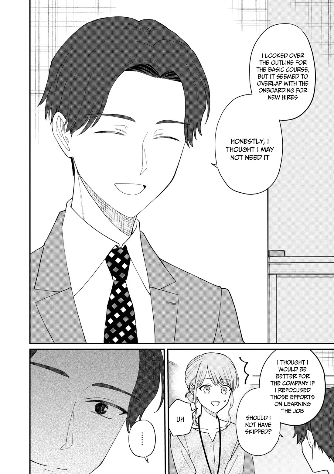 The New-Hire Who Could "Read" Emotions and the Unsociable Senpai Chapter 58 page 4 - Chapter 58