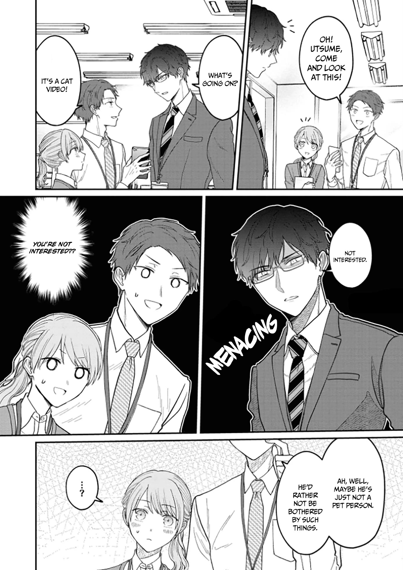 The New-Hire Who Could "Read" Emotions and the Unsociable Senpai Chapter 6 page 2 - Chapter 6