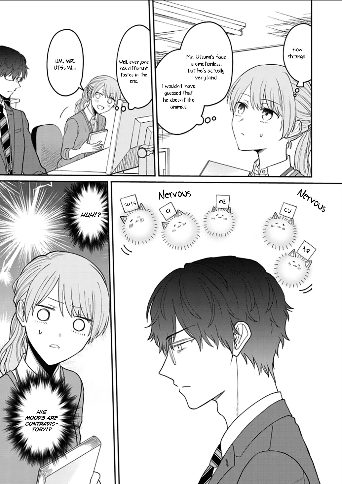 The New-Hire Who Could "Read" Emotions and the Unsociable Senpai Chapter 6 page 3 - Chapter 6