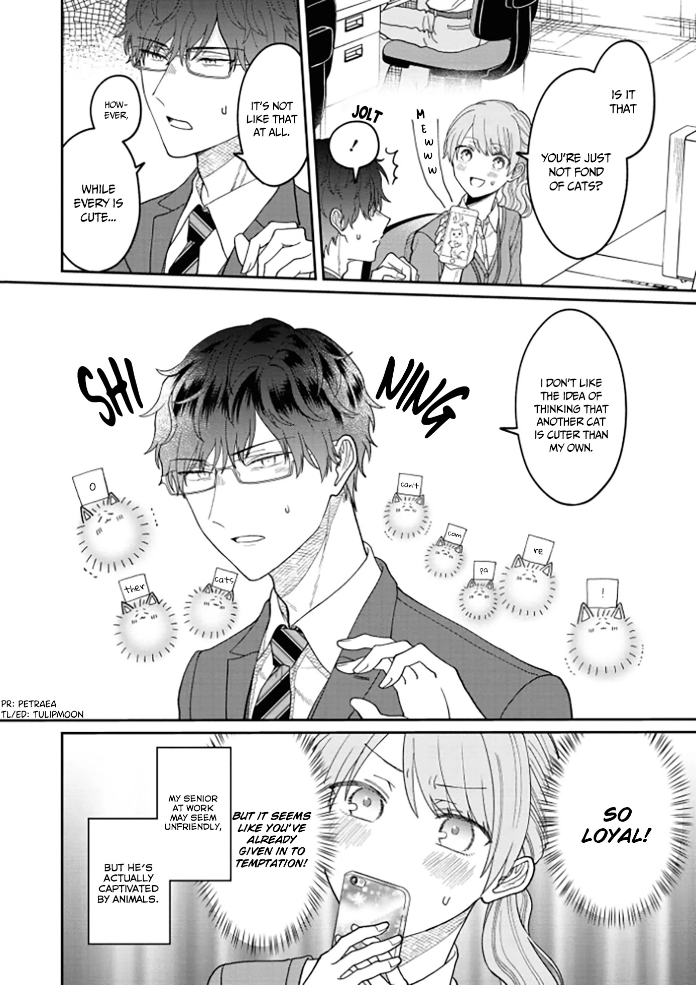 The New-Hire Who Could "Read" Emotions and the Unsociable Senpai Chapter 6 page 4 - Chapter 6
