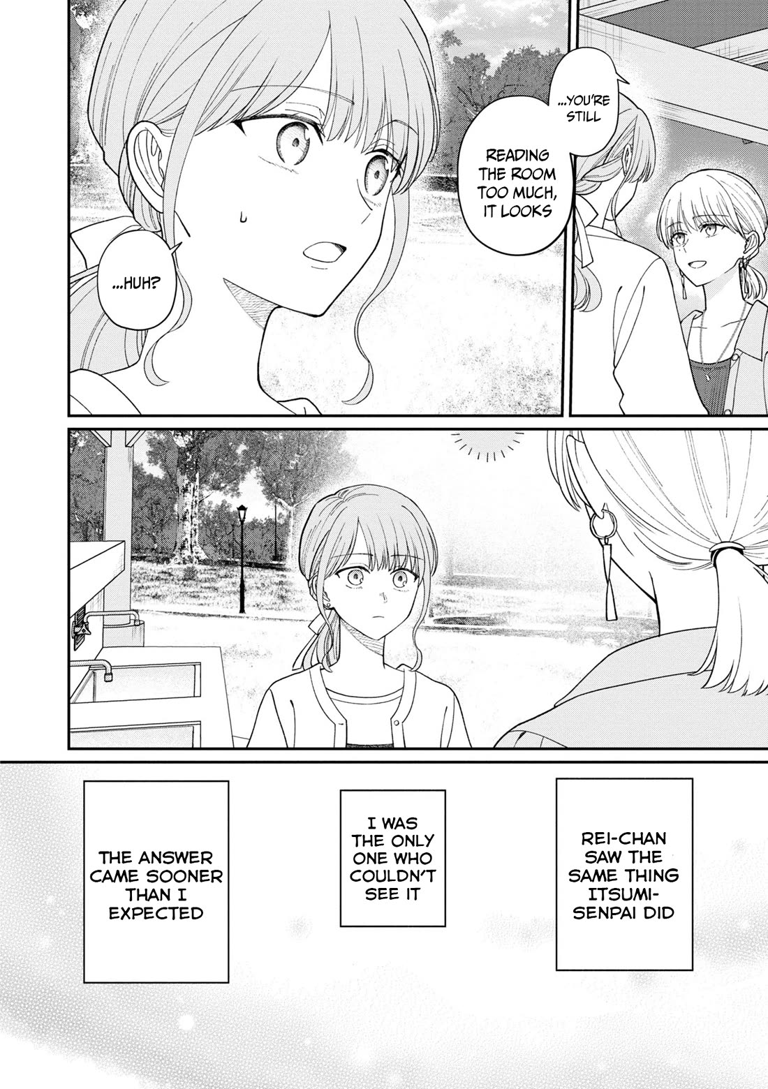 The New-Hire Who Could "Read" Emotions and the Unsociable Senpai Chapter 60 page 13 - Chapter 60