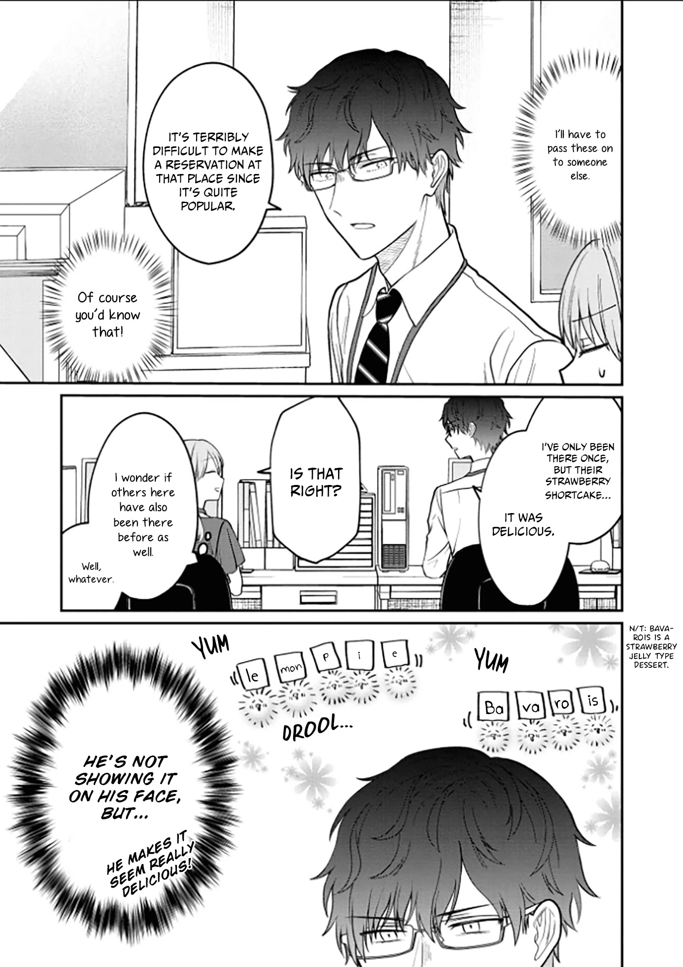 The New-Hire Who Could "Read" Emotions and the Unsociable Senpai Chapter 8 page 3 - Chapter 8