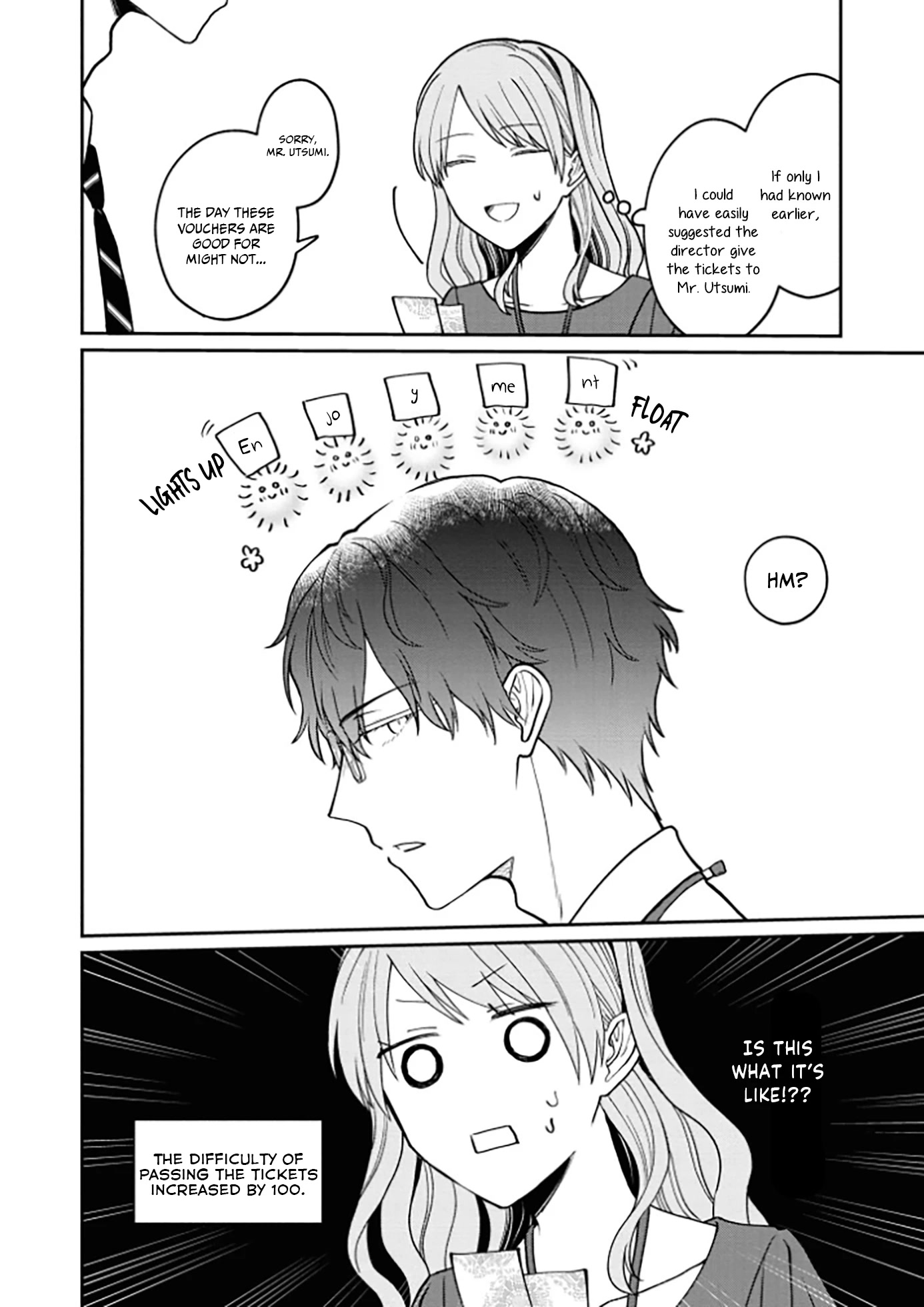 The New-Hire Who Could "Read" Emotions and the Unsociable Senpai Chapter 8 page 4 - Chapter 8