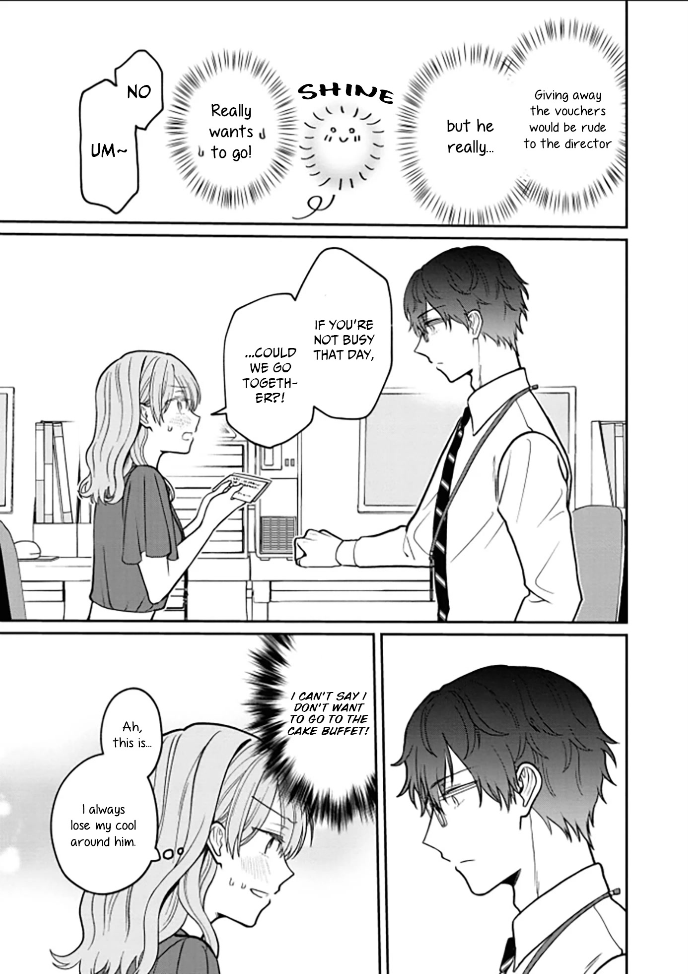 The New-Hire Who Could "Read" Emotions and the Unsociable Senpai Chapter 8 page 5 - Chapter 8