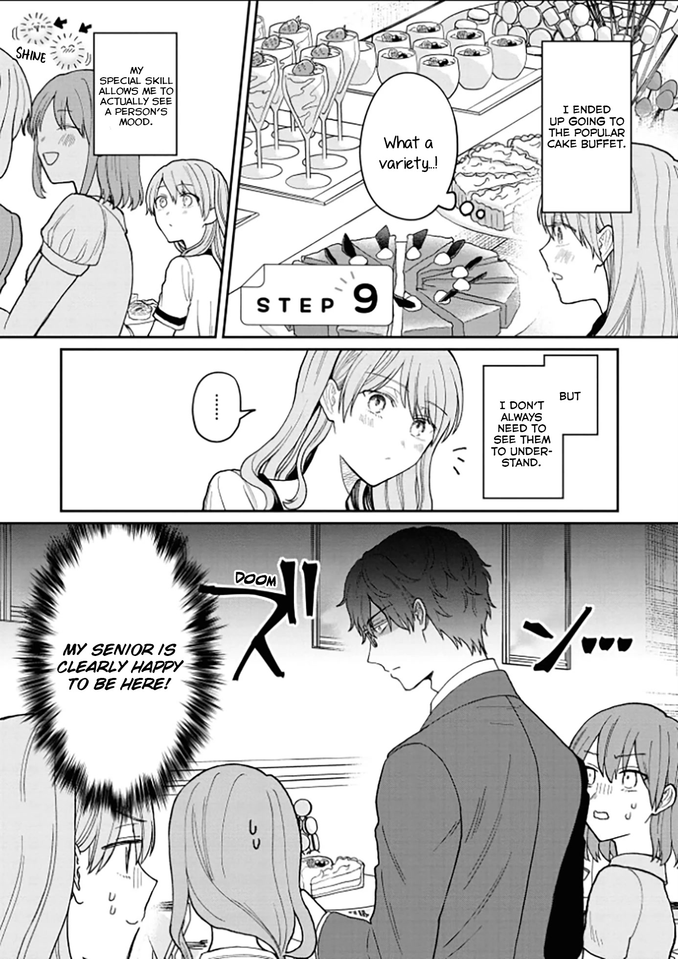 The New-Hire Who Could "Read" Emotions and the Unsociable Senpai Chapter 9 page 2 - Chapter 9