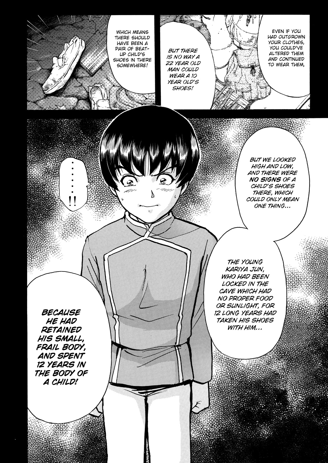 The New Kindaichi Detective Files Chapter 10.12 page 12 - Vol.10 Chapter 12: Truth 2 - In Order to Survive in the Darkness