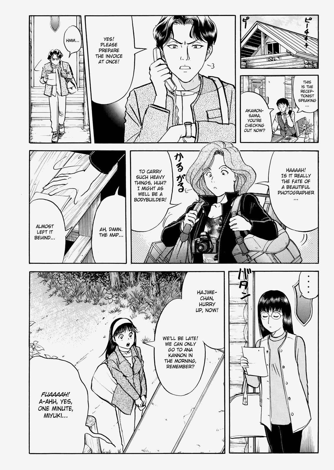The New Kindaichi Detective Files Chapter 3.4 page 11 - Vol.3 Chapter 4: The Curse Of The White Haired Demon