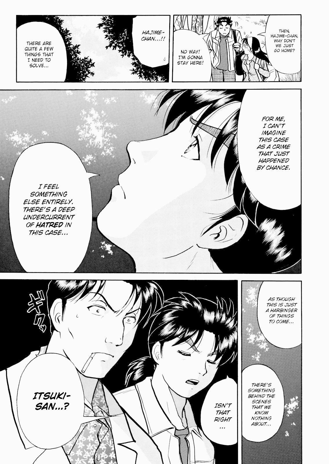 The New Kindaichi Detective Files Chapter 3.4 page 14 - Vol.3 Chapter 4: The Curse Of The White Haired Demon