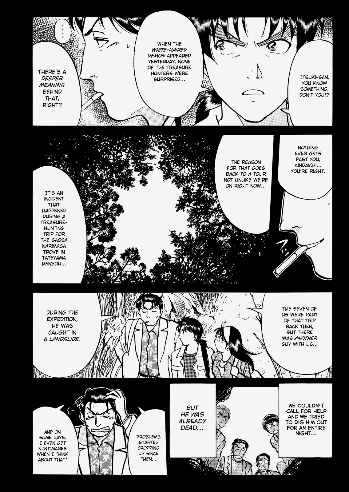 The New Kindaichi Detective Files Chapter 3.4 page 15 - Vol.3 Chapter 4: The Curse Of The White Haired Demon