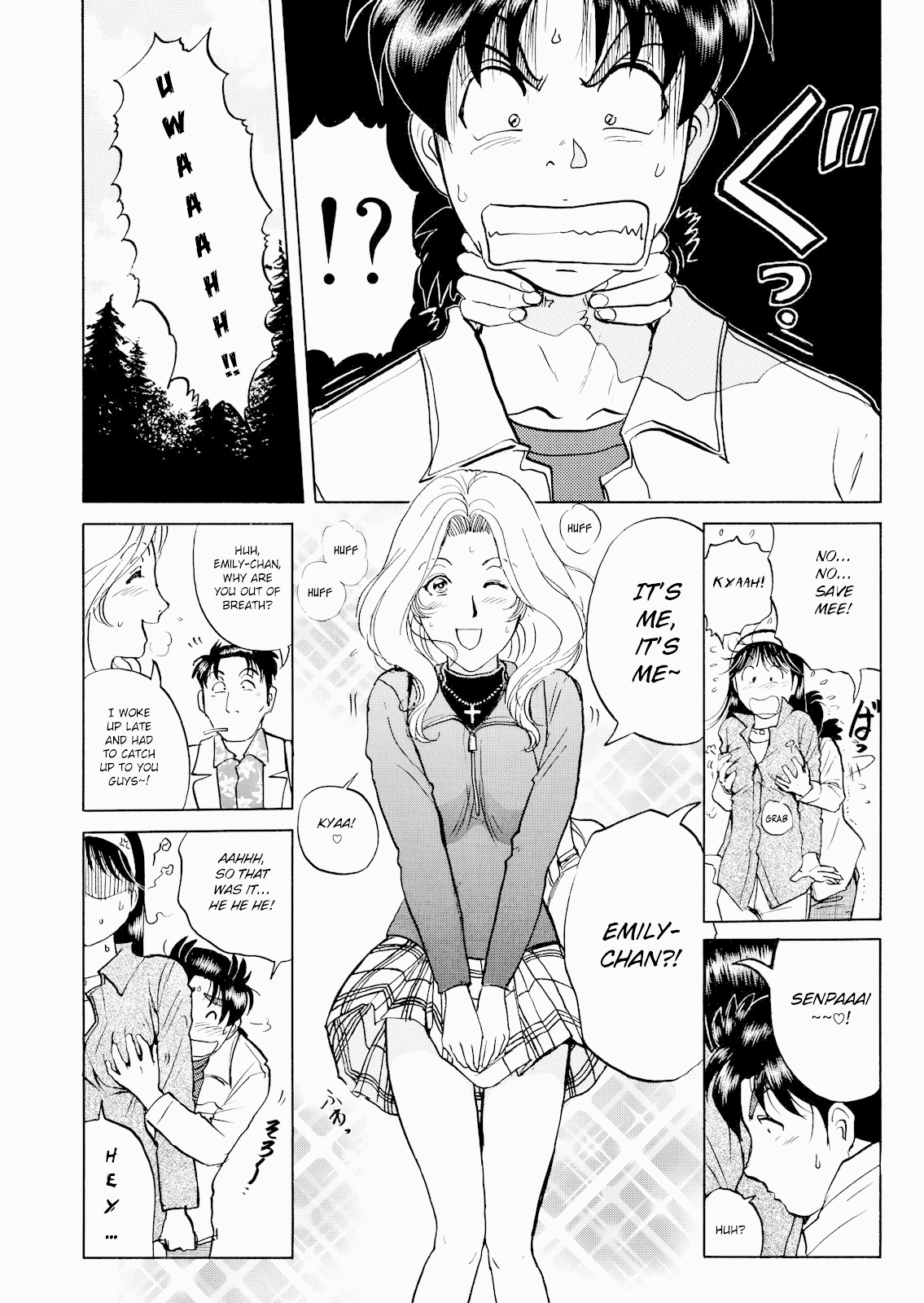 The New Kindaichi Detective Files Chapter 3.4 page 19 - Vol.3 Chapter 4: The Curse Of The White Haired Demon
