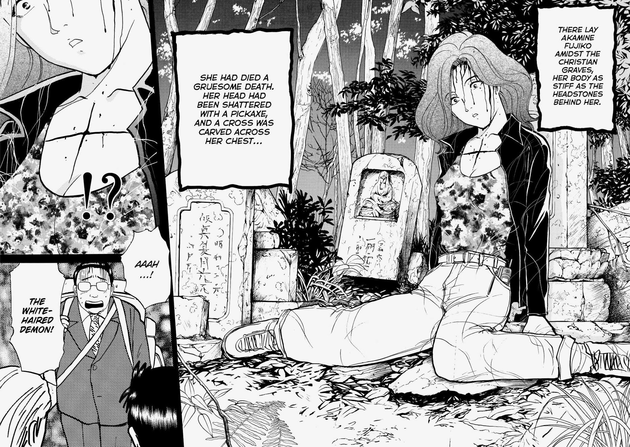 The New Kindaichi Detective Files Chapter 3.4 page 23 - Vol.3 Chapter 4: The Curse Of The White Haired Demon