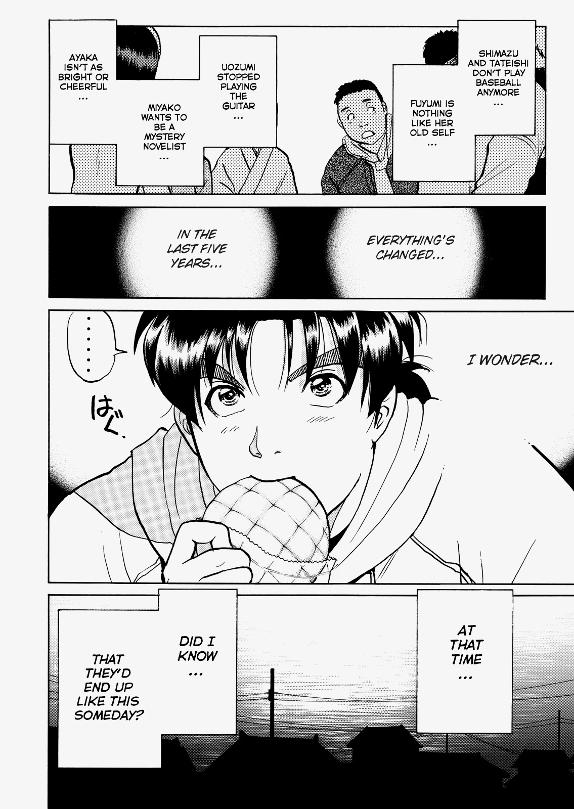 The New Kindaichi Detective Files Chapter 5.1 page 19 - Vol.5 Chapter 1: Cherry Blossoms, Snow, and the Time Capsule
