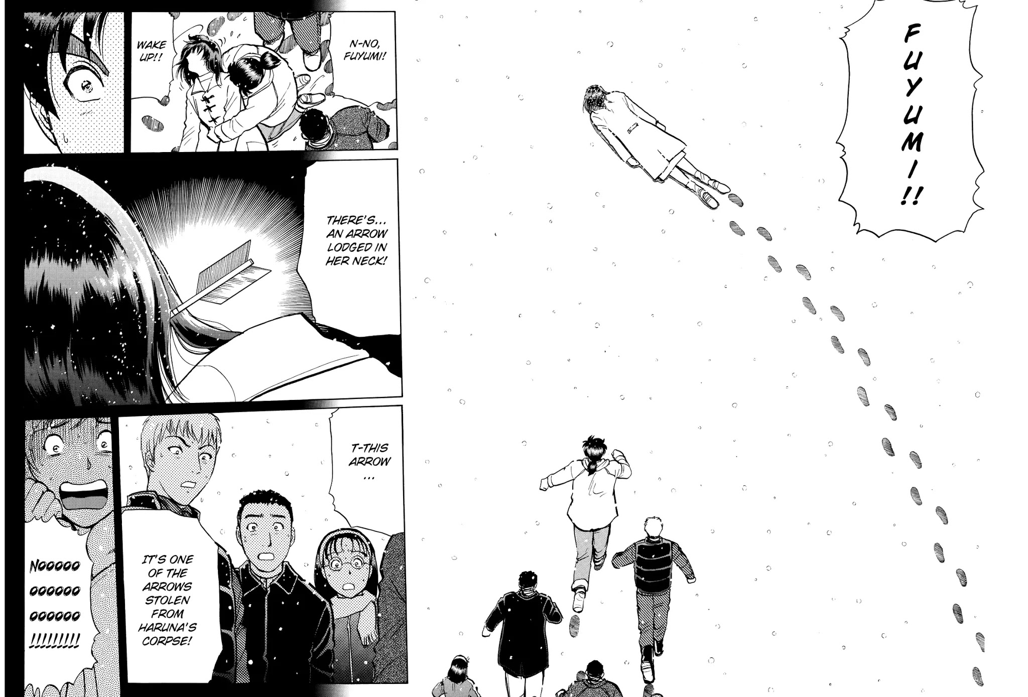 The New Kindaichi Detective Files Chapter 5.1 page 23 - Vol.5 Chapter 1: Cherry Blossoms, Snow, and the Time Capsule