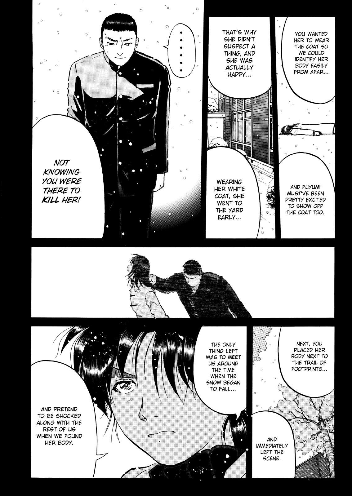 The New Kindaichi Detective Files Chapter 5.7 page 12 - Vol.5 Chapter 7: The Truth 2: Alibi Accompanies Snow