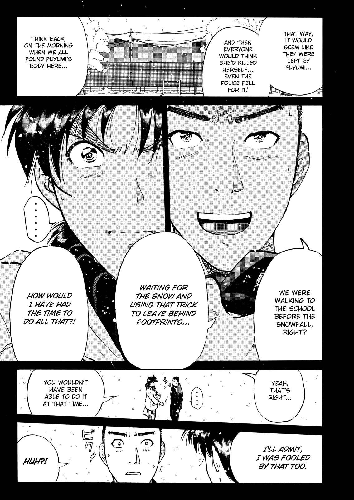 The New Kindaichi Detective Files Chapter 5.7 page 6 - Vol.5 Chapter 7: The Truth 2: Alibi Accompanies Snow