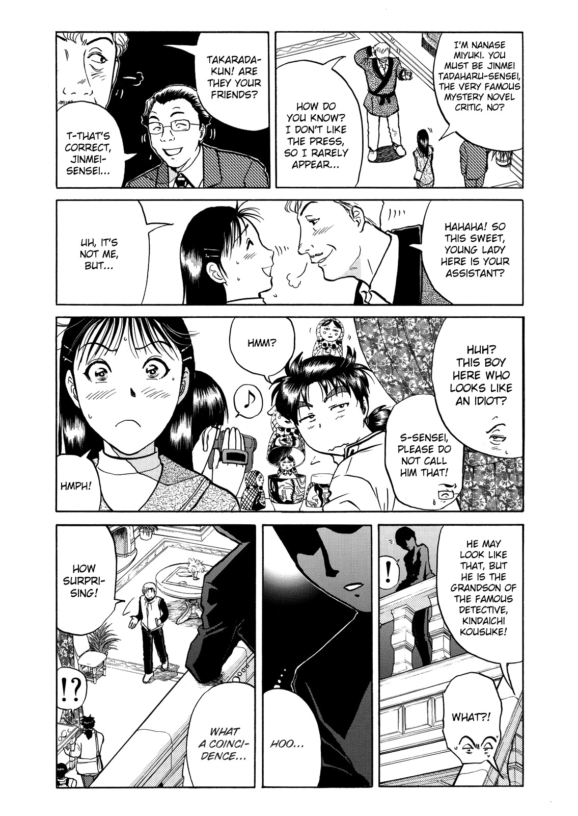 The New Kindaichi Detective Files Chapter 6.1 page 9 - Vol.6 Chapter 1: The Quintet in the Mist