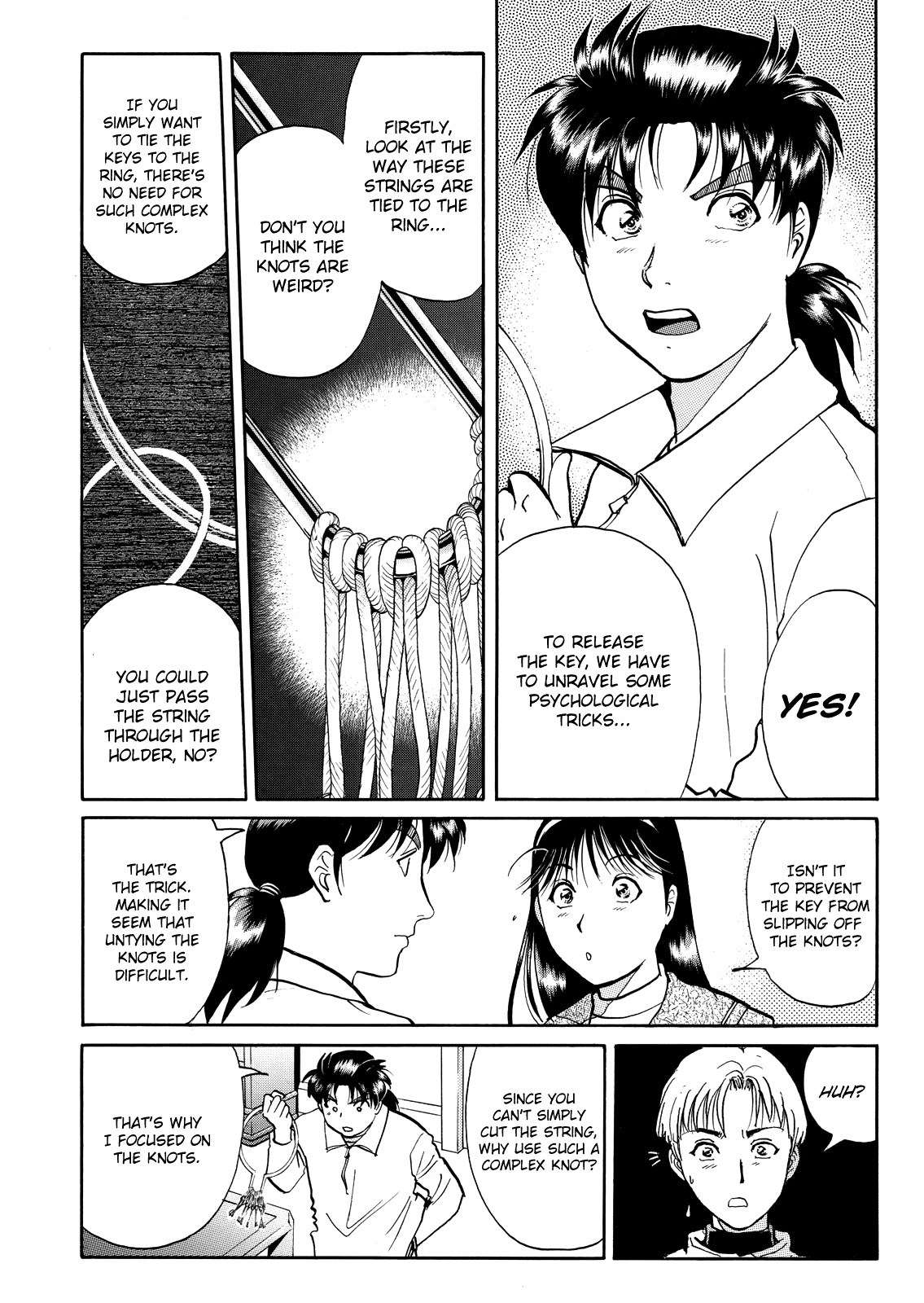 The New Kindaichi Detective Files Chapter 7.12 page 11 - Vol.7 Chapter 12: The Truth 3: The Psychological Lock and Key