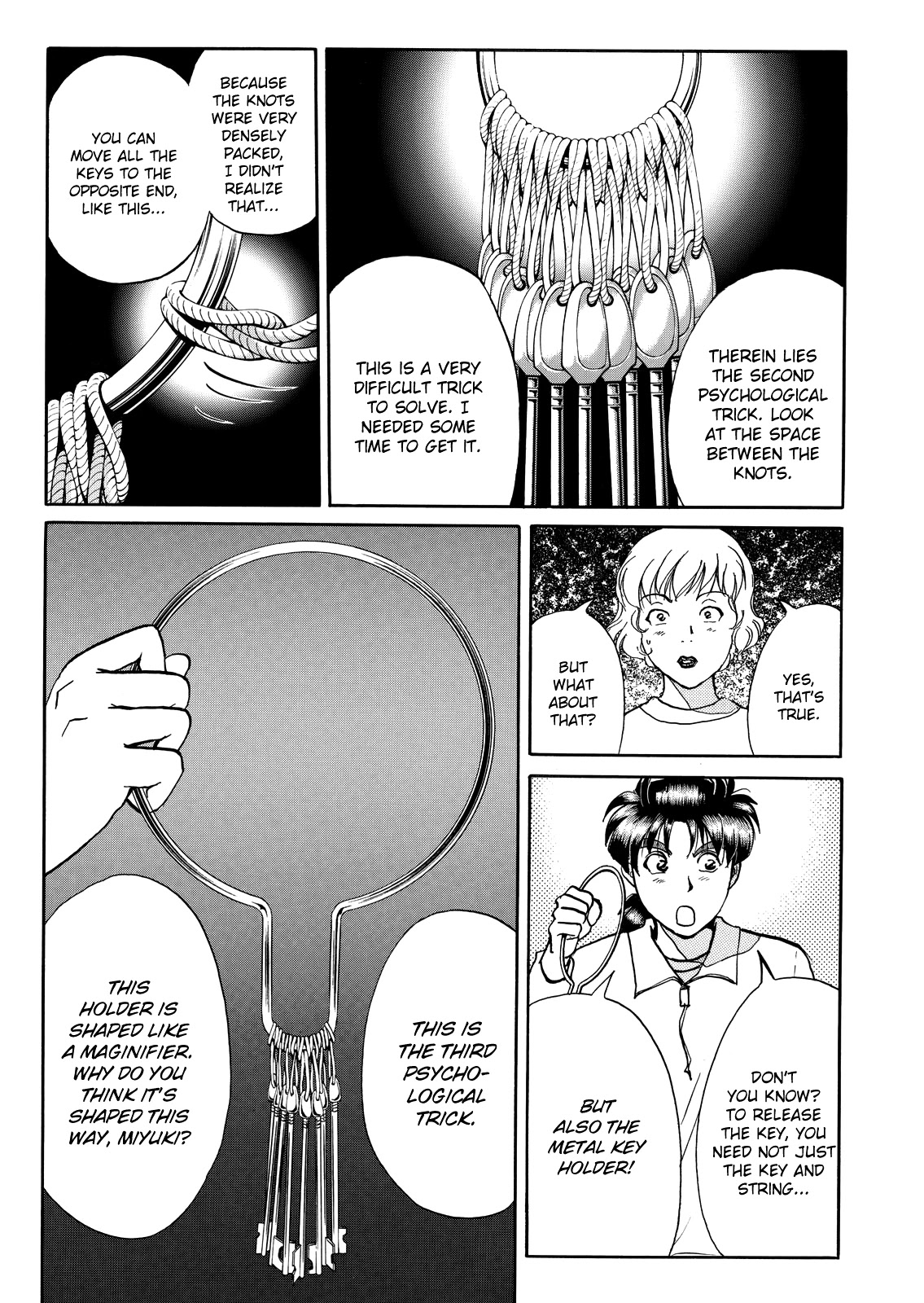 The New Kindaichi Detective Files Chapter 7.12 page 12 - Vol.7 Chapter 12: The Truth 3: The Psychological Lock and Key