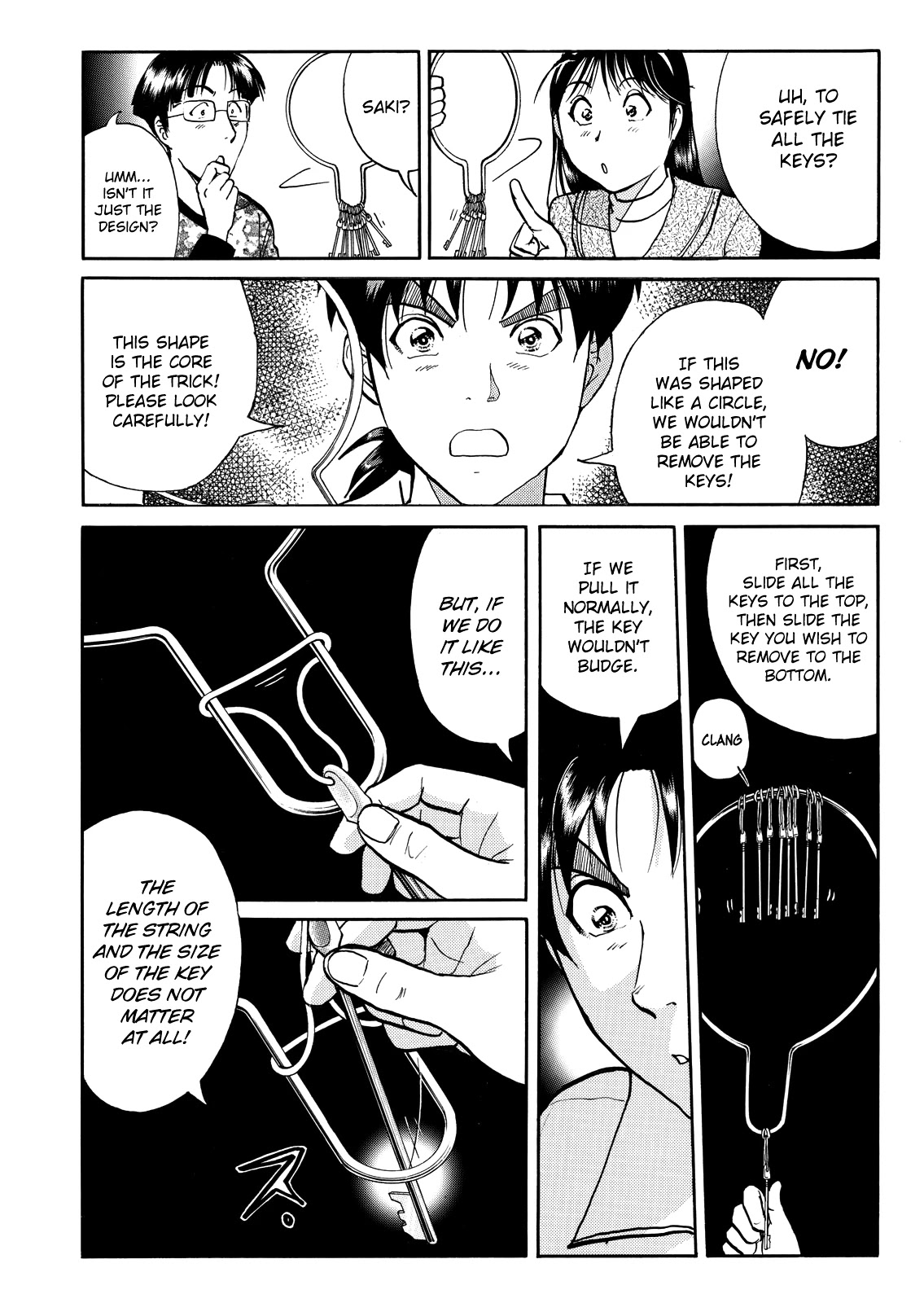 The New Kindaichi Detective Files Chapter 7.12 page 13 - Vol.7 Chapter 12: The Truth 3: The Psychological Lock and Key