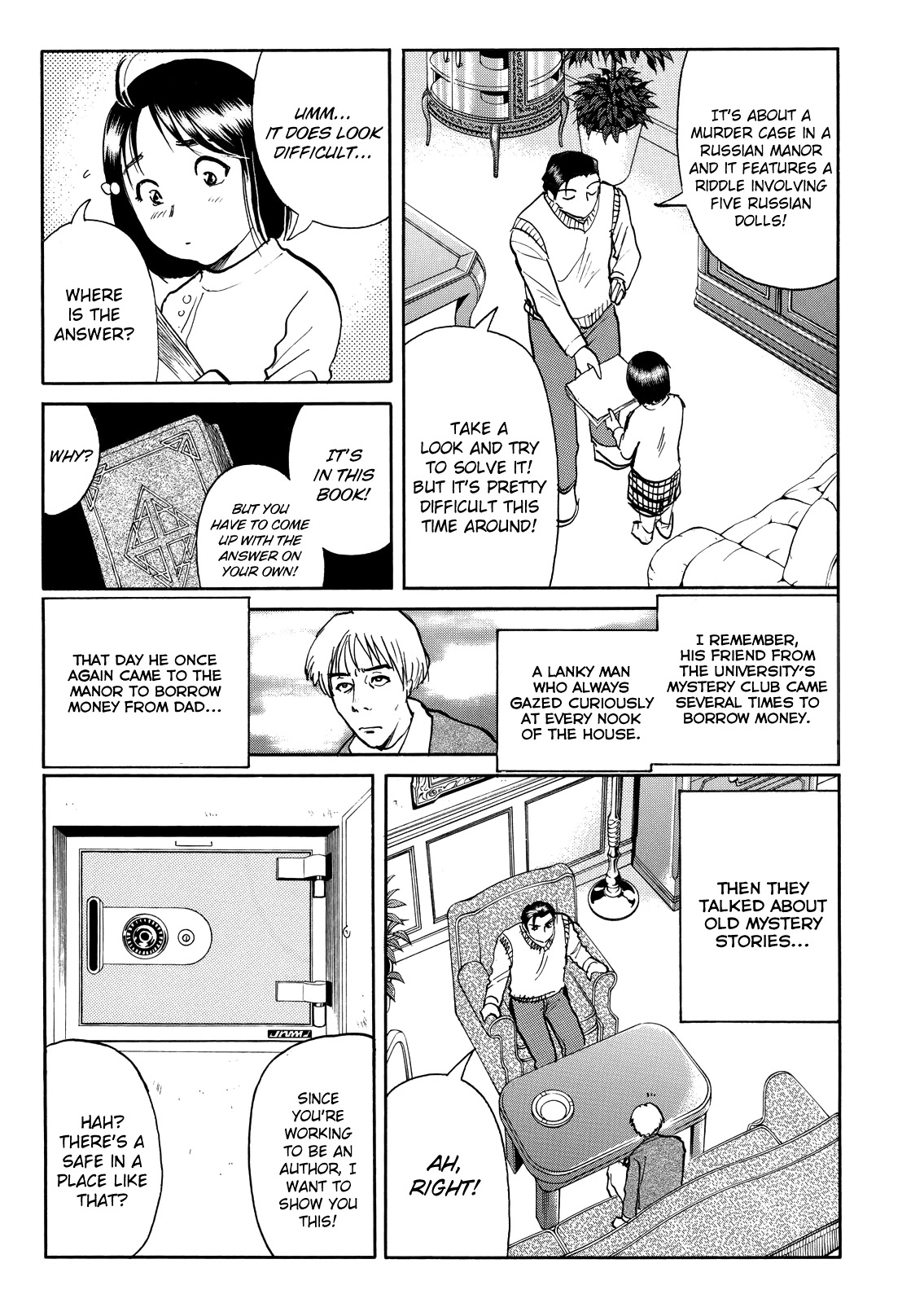 The New Kindaichi Detective Files Chapter 7.12 page 22 - Vol.7 Chapter 12: The Truth 3: The Psychological Lock and Key