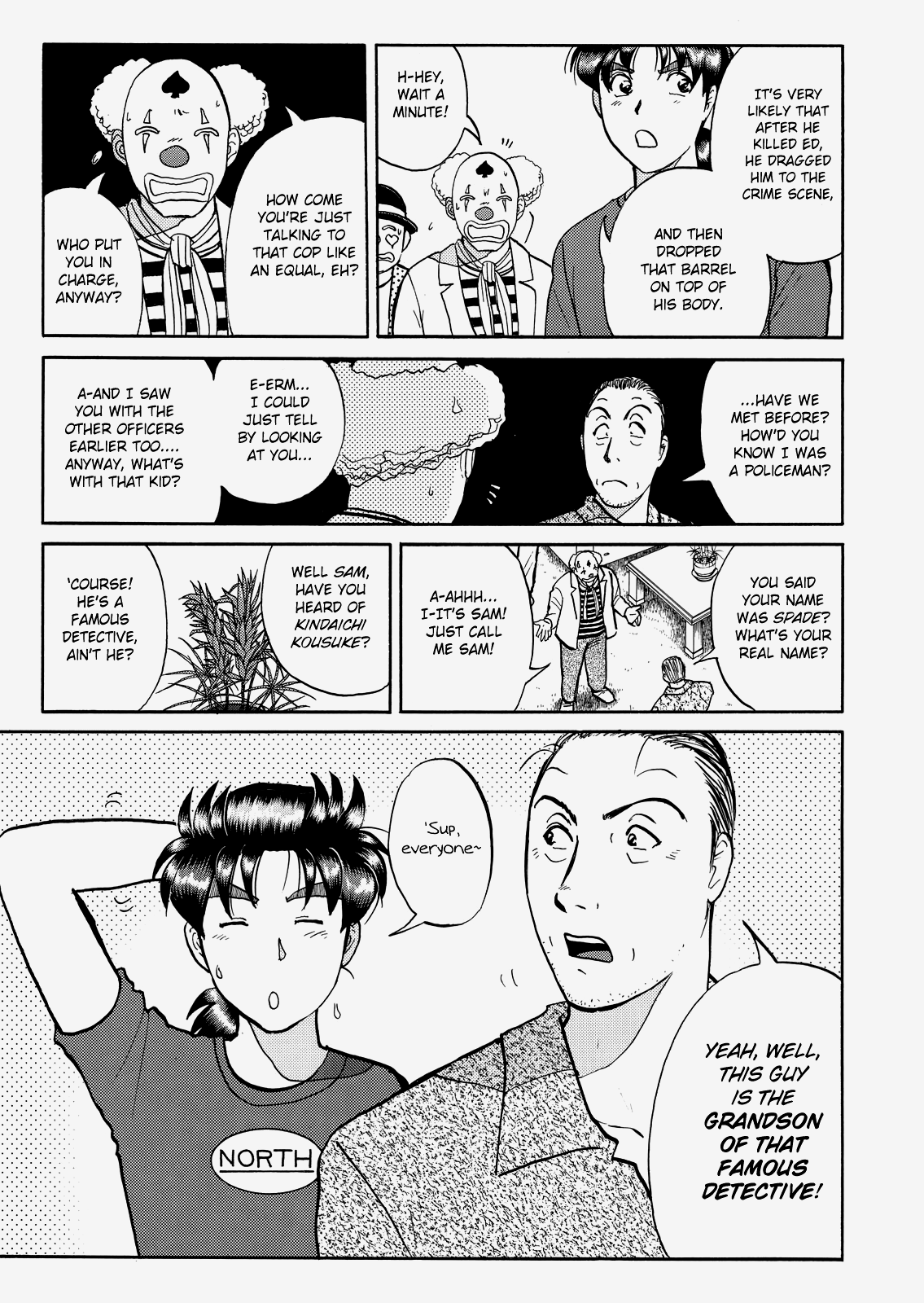 The New Kindaichi Detective Files Chapter 8.2 page 12 - Vol.8 Chapter 2: Clown Without a Face