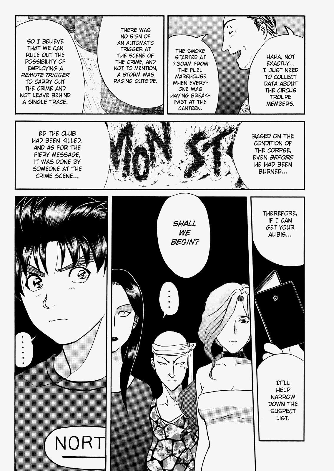 The New Kindaichi Detective Files Chapter 8.2 page 14 - Vol.8 Chapter 2: Clown Without a Face