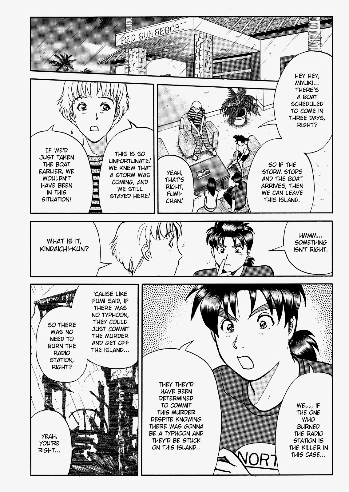 The New Kindaichi Detective Files Chapter 8.2 page 15 - Vol.8 Chapter 2: Clown Without a Face
