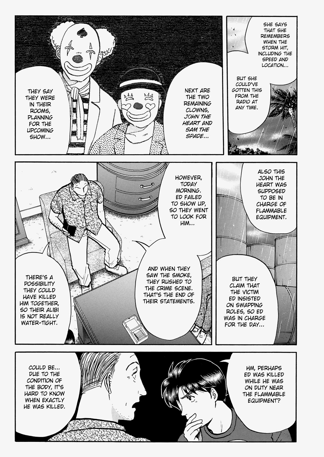 The New Kindaichi Detective Files Chapter 8.2 page 18 - Vol.8 Chapter 2: Clown Without a Face